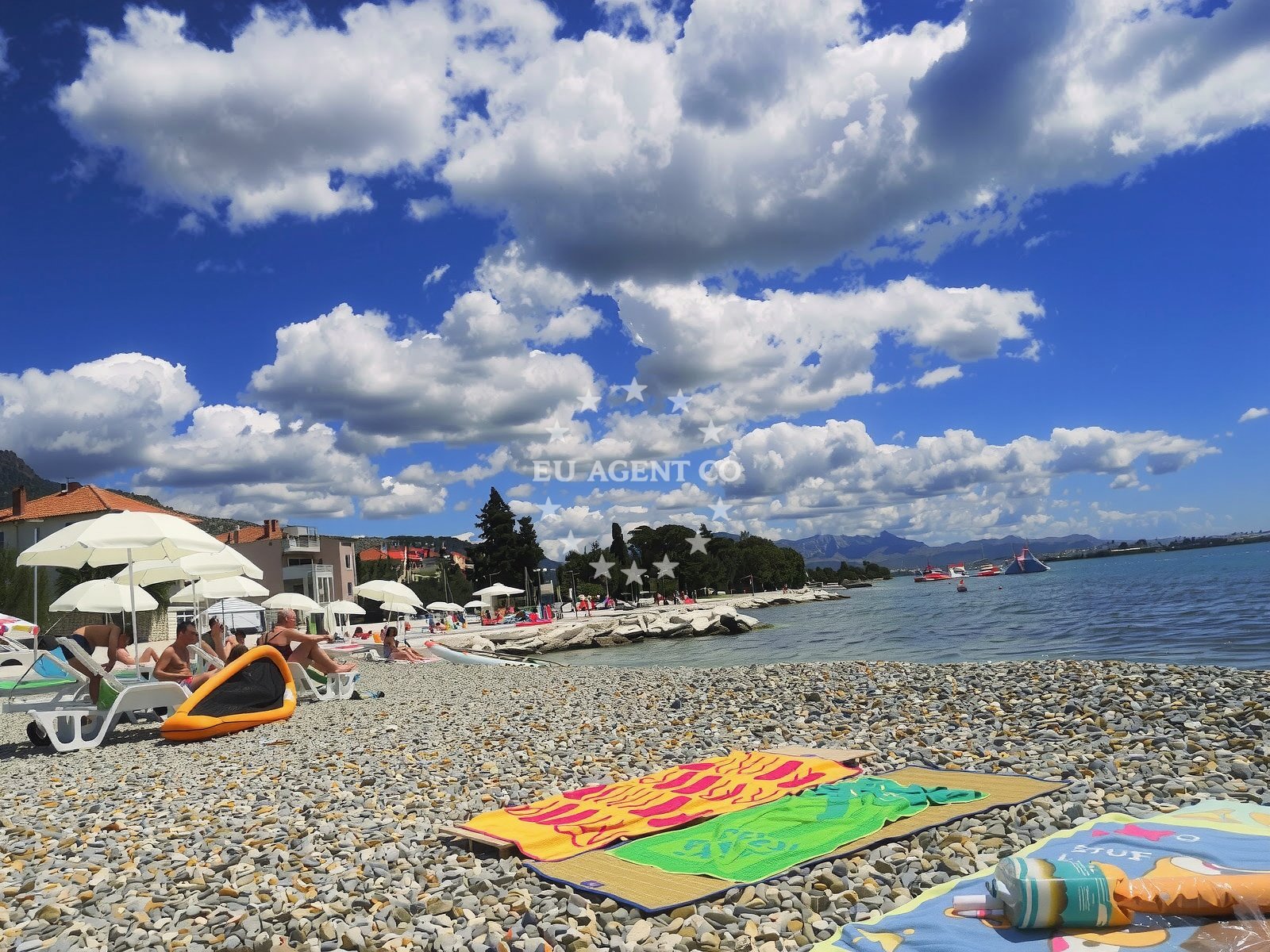 Additional view of Ostrog beach in Štrade ulica 1, Kaštela