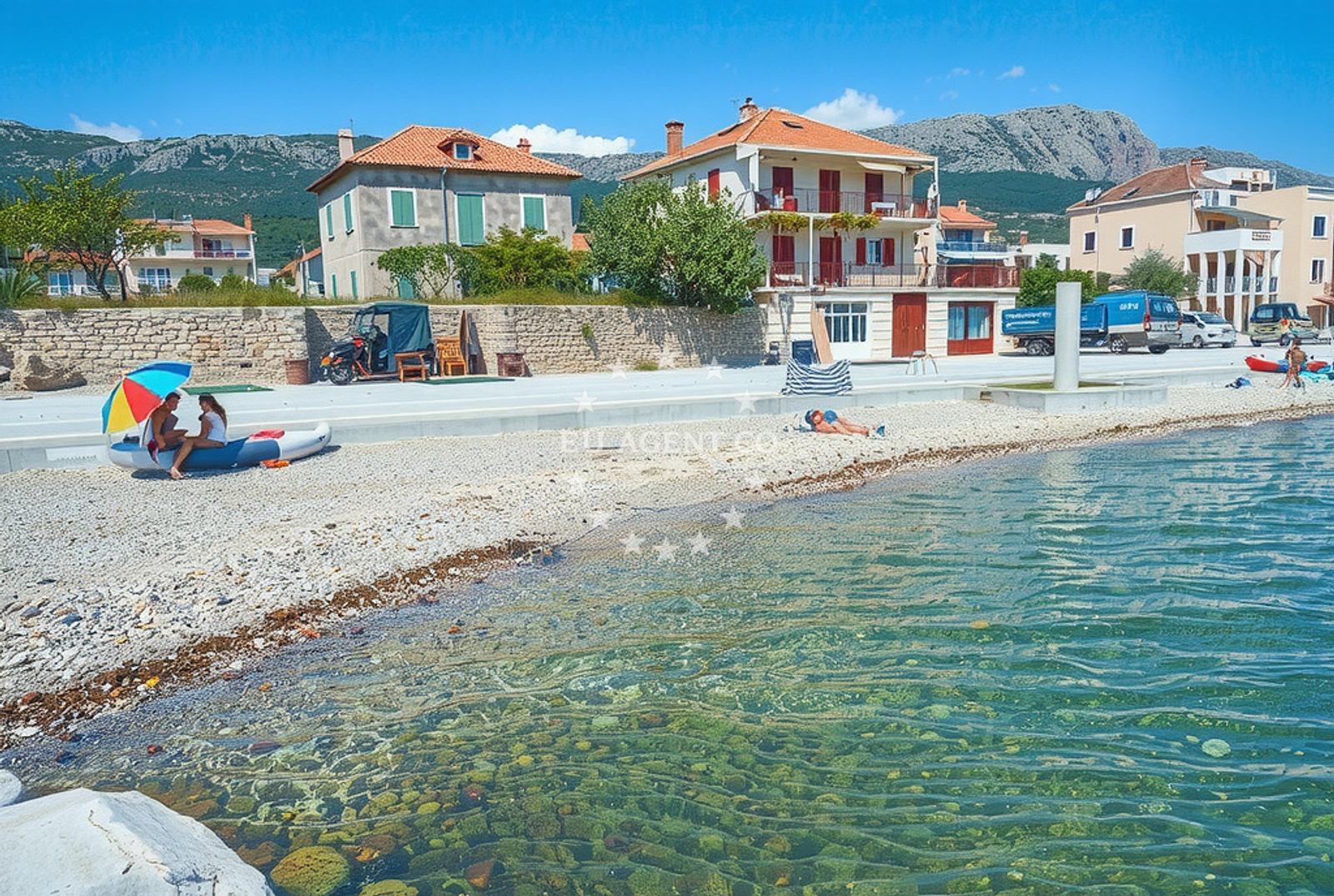 Additional view of Ostrog beach in Štrade ulica 1, Kaštela