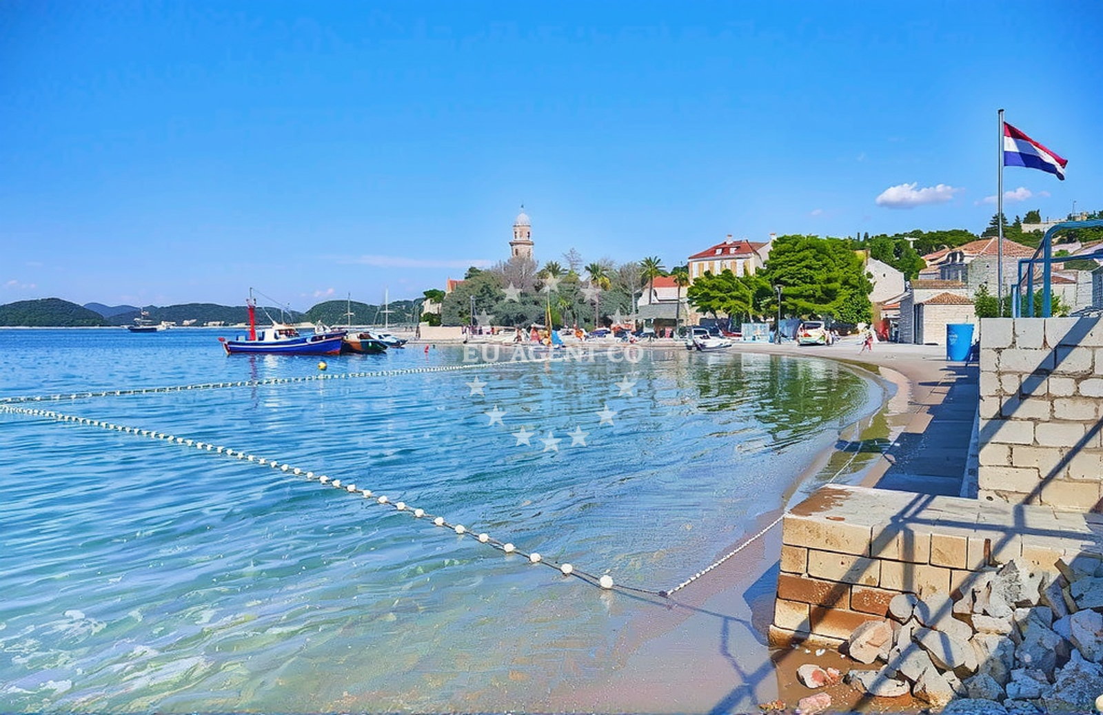 Additional view of Otok Sipan in , Lopud