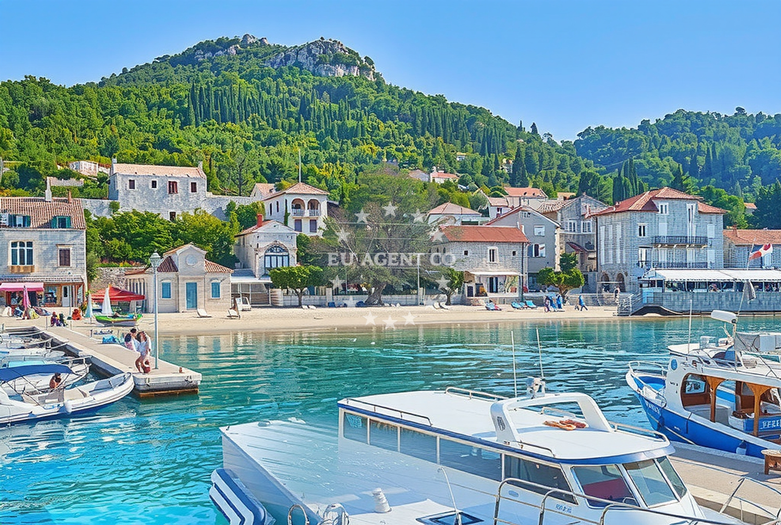 Additional view of Otok Sipan in , Lopud