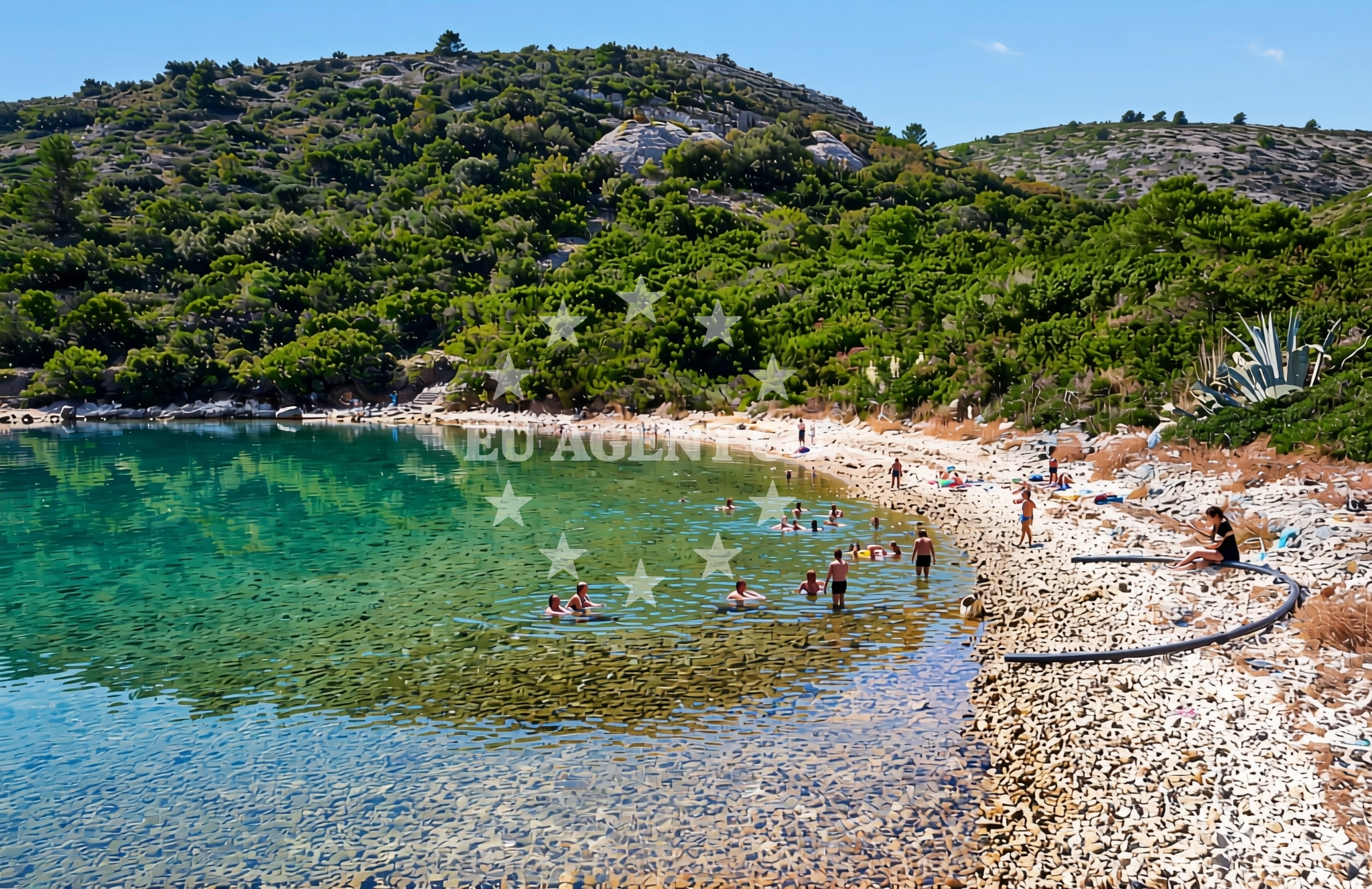Additional view of Ovča, Savar (Dugi otok) Beach in Ovča