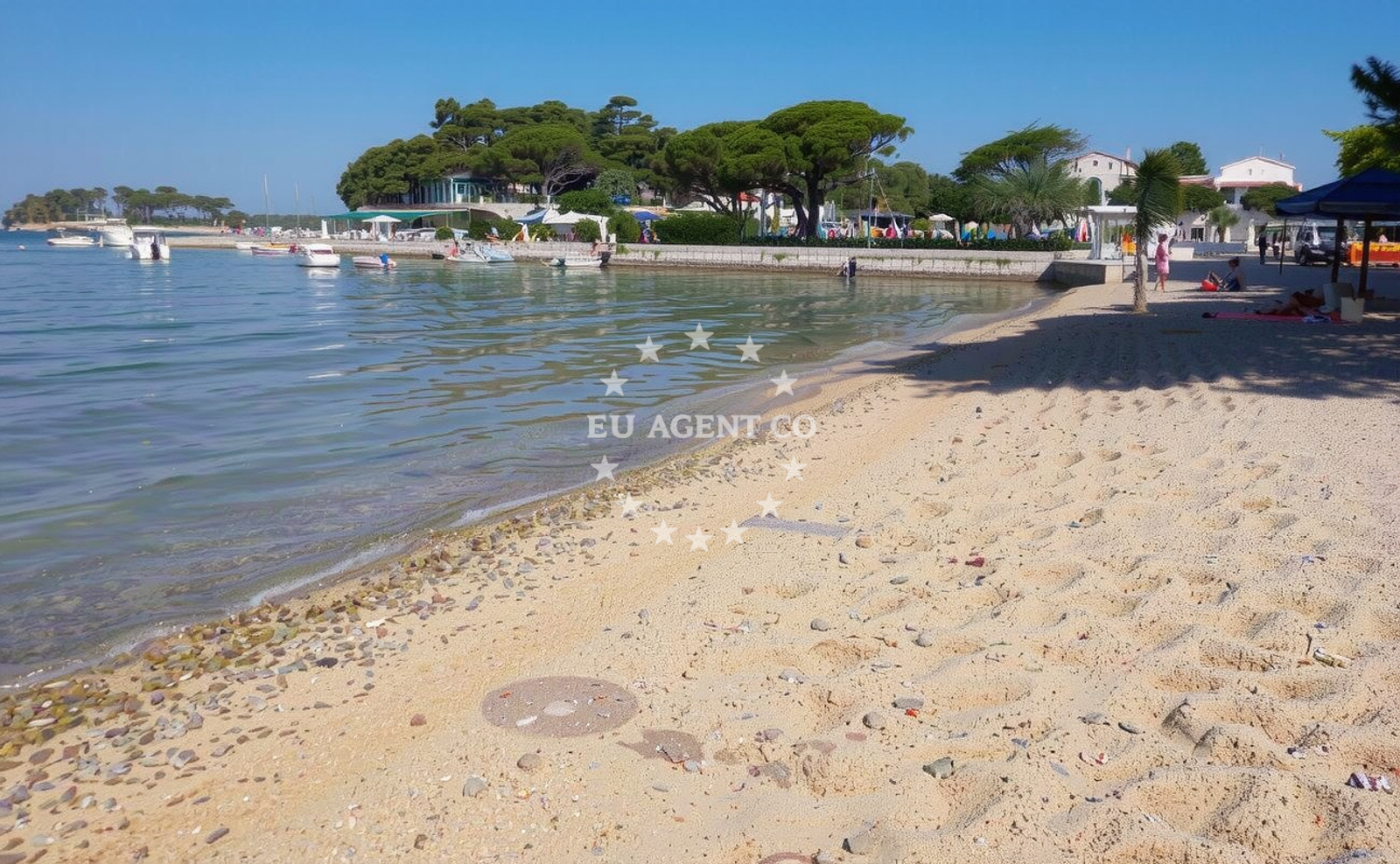 Additional view of Padova beach in 488a Banjol, Rab