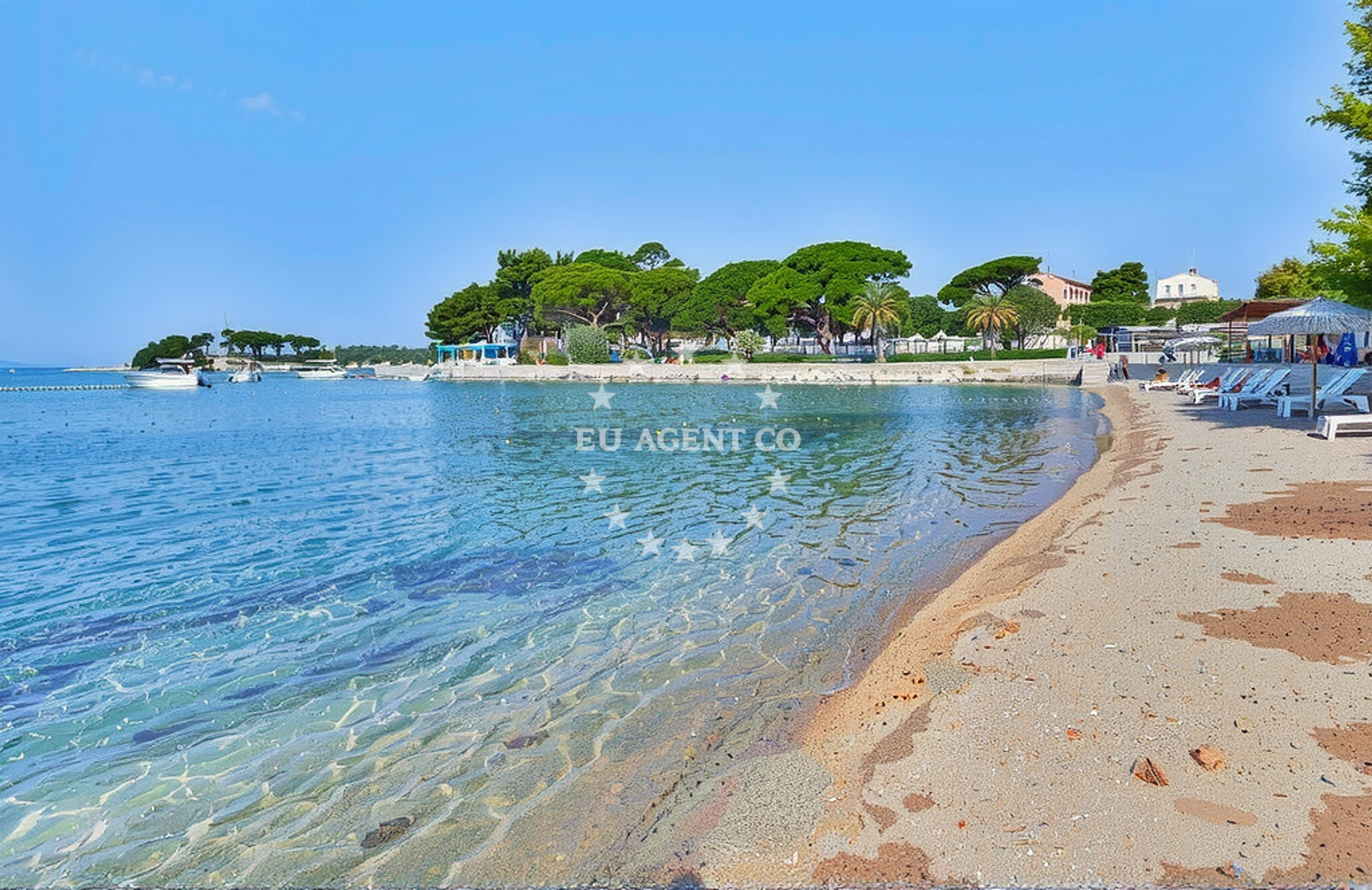 Additional view of Padova beach in 488a Banjol, Rab