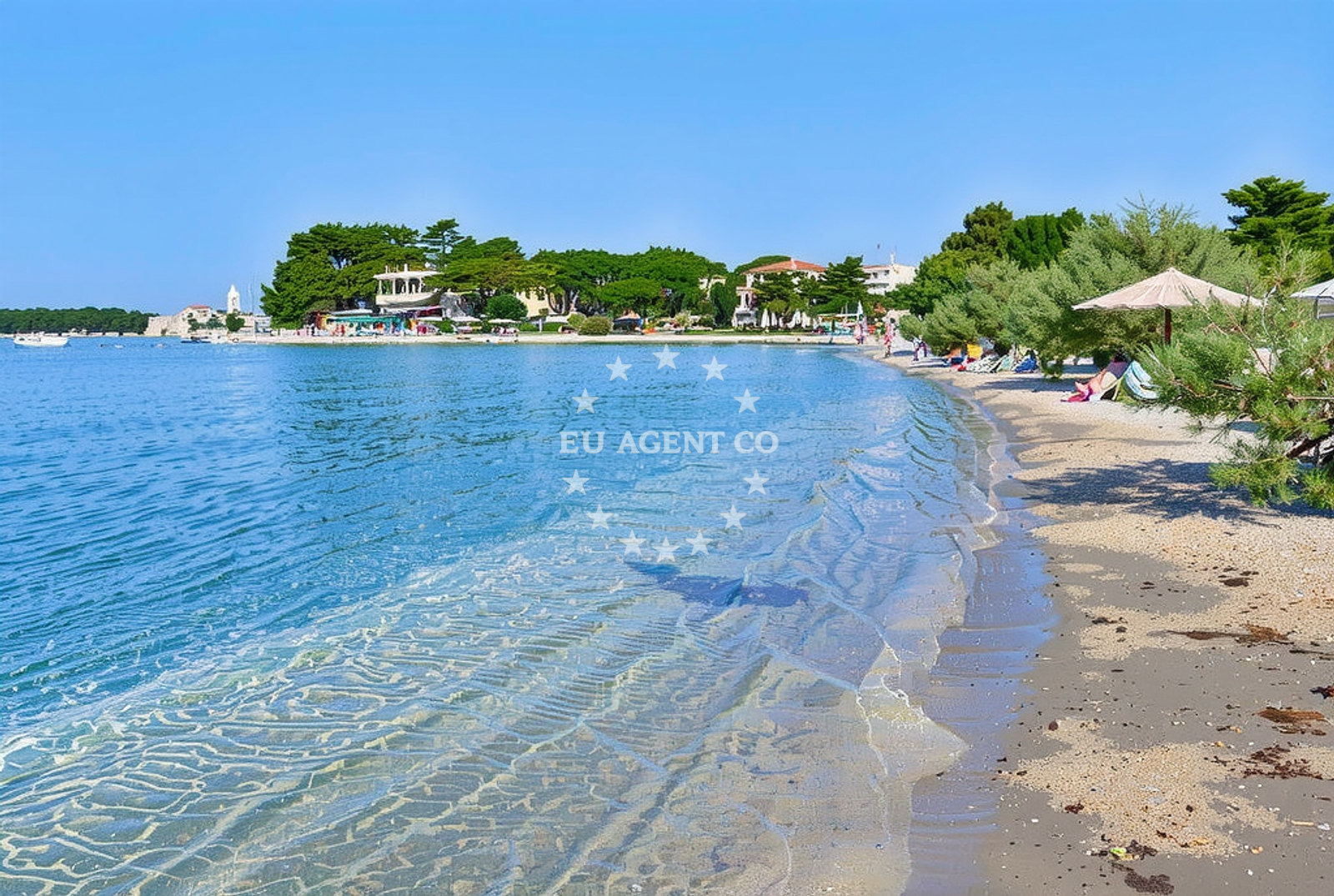Additional view of Padova beach in 488a Banjol, Rab