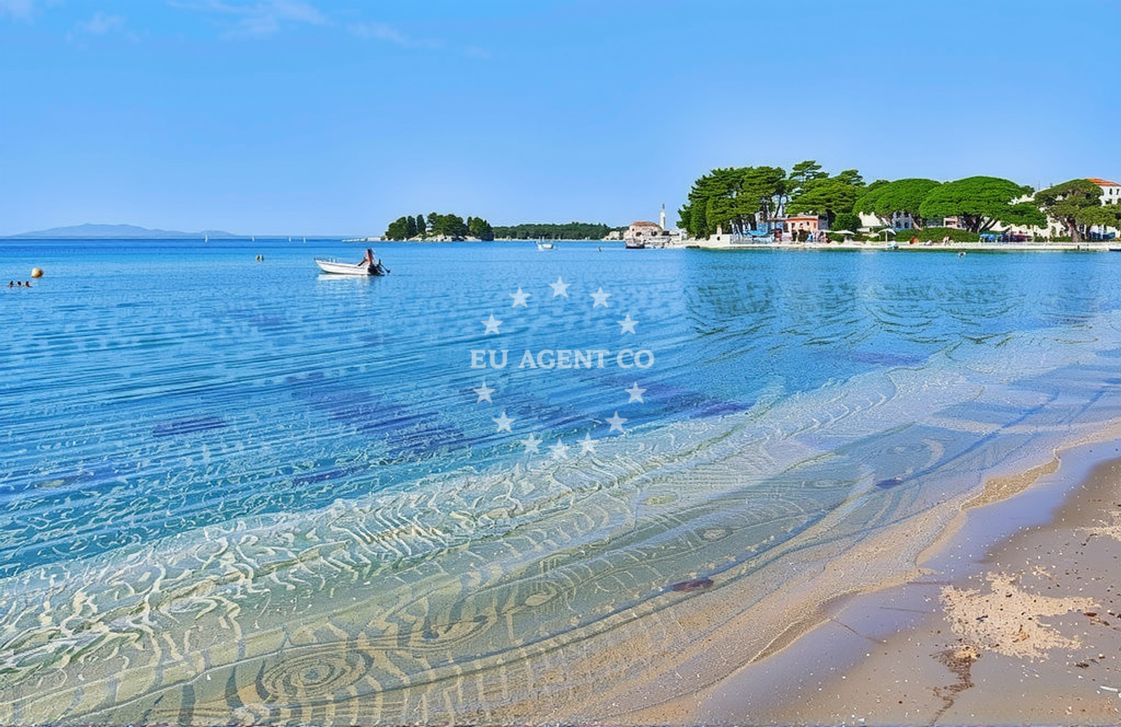 Additional view of Padova beach in 488a Banjol, Rab