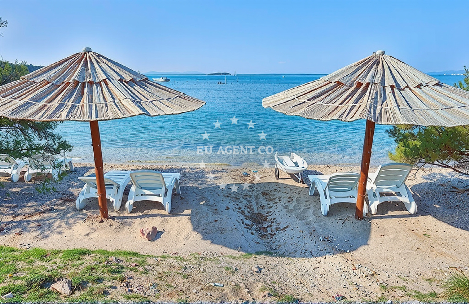 Additional view of Padova beach in 488a Banjol, Rab