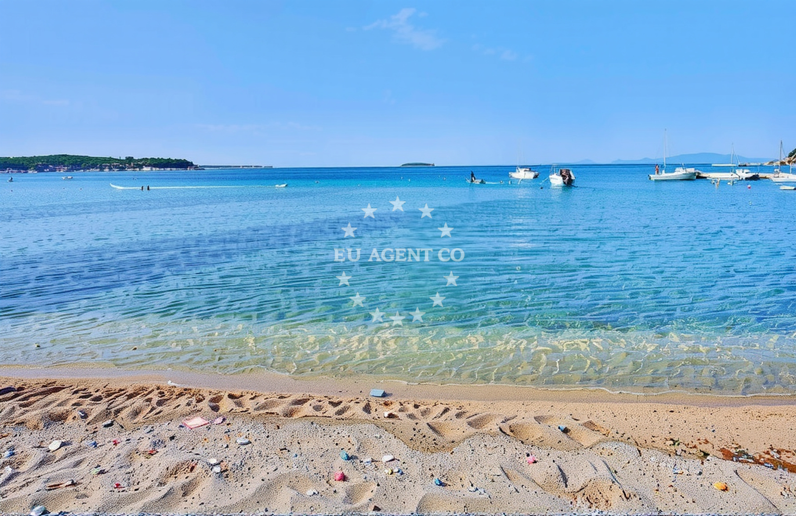 Additional view of Padova beach in 488a Banjol, Rab