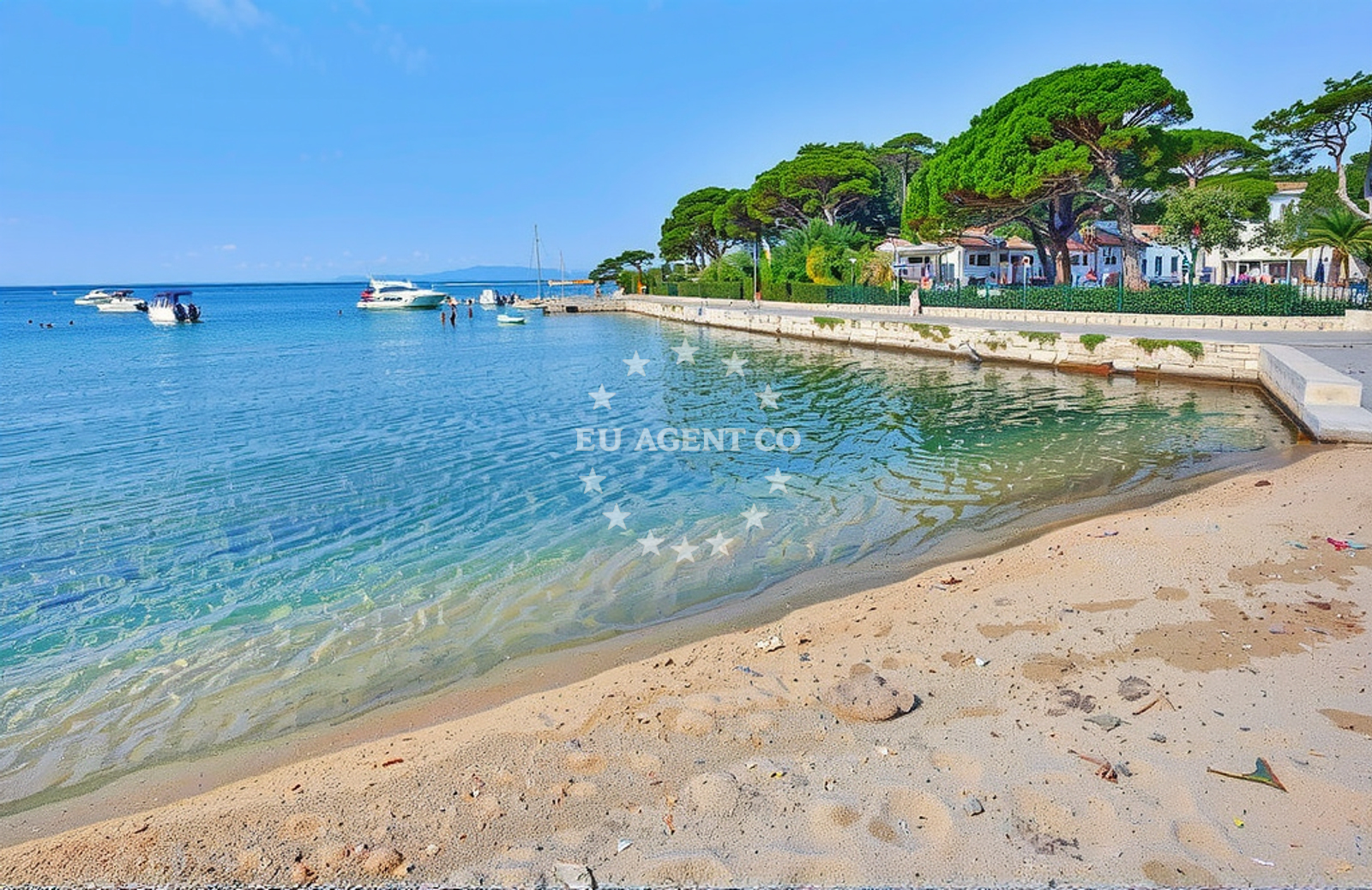 Additional view of Padova beach in 488a Banjol, Rab