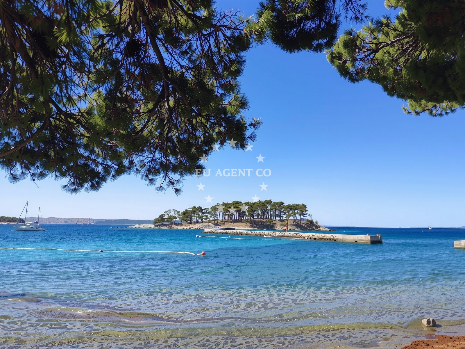 Additional view of Padova II beach in Banjol 335, Banjol