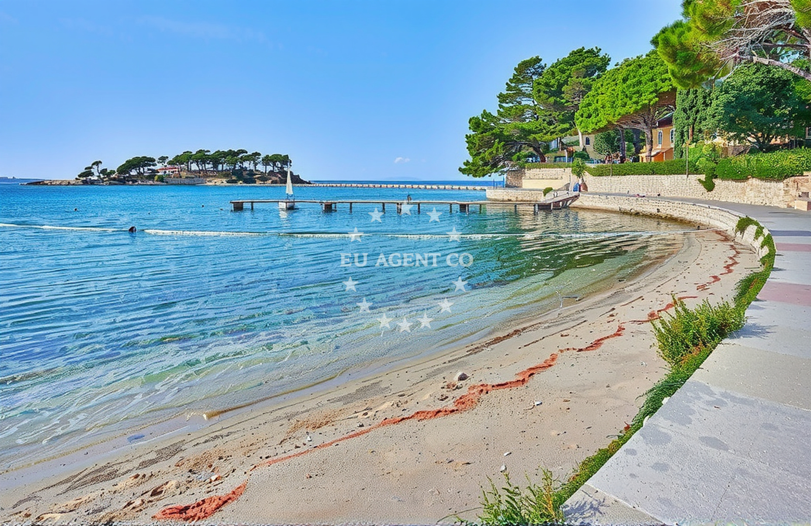 Additional view of Padova II beach in Banjol 335, Banjol