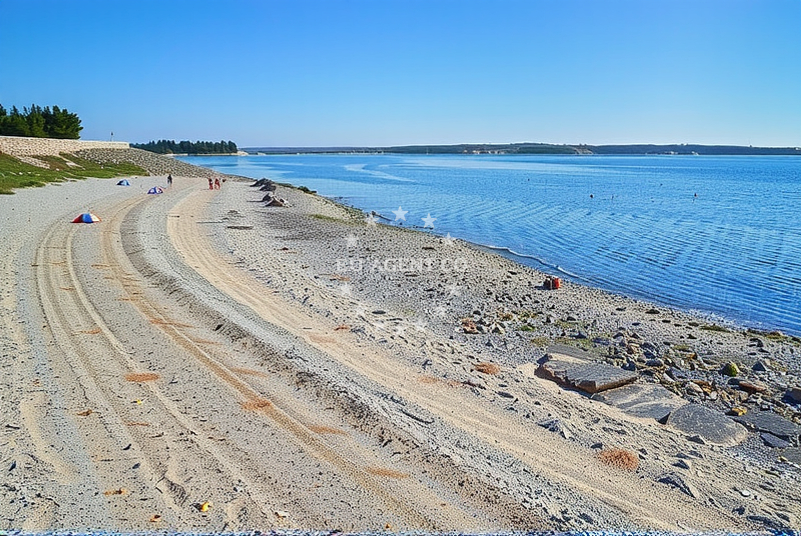 Additional view of Pag beach in 23 Kosljun, Košljun