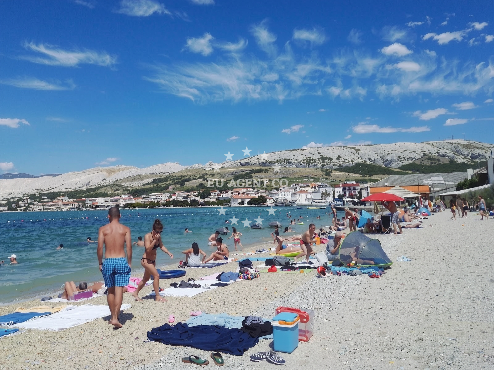 Additional view of Pag main beach in 1 Vela Ulica, Pag