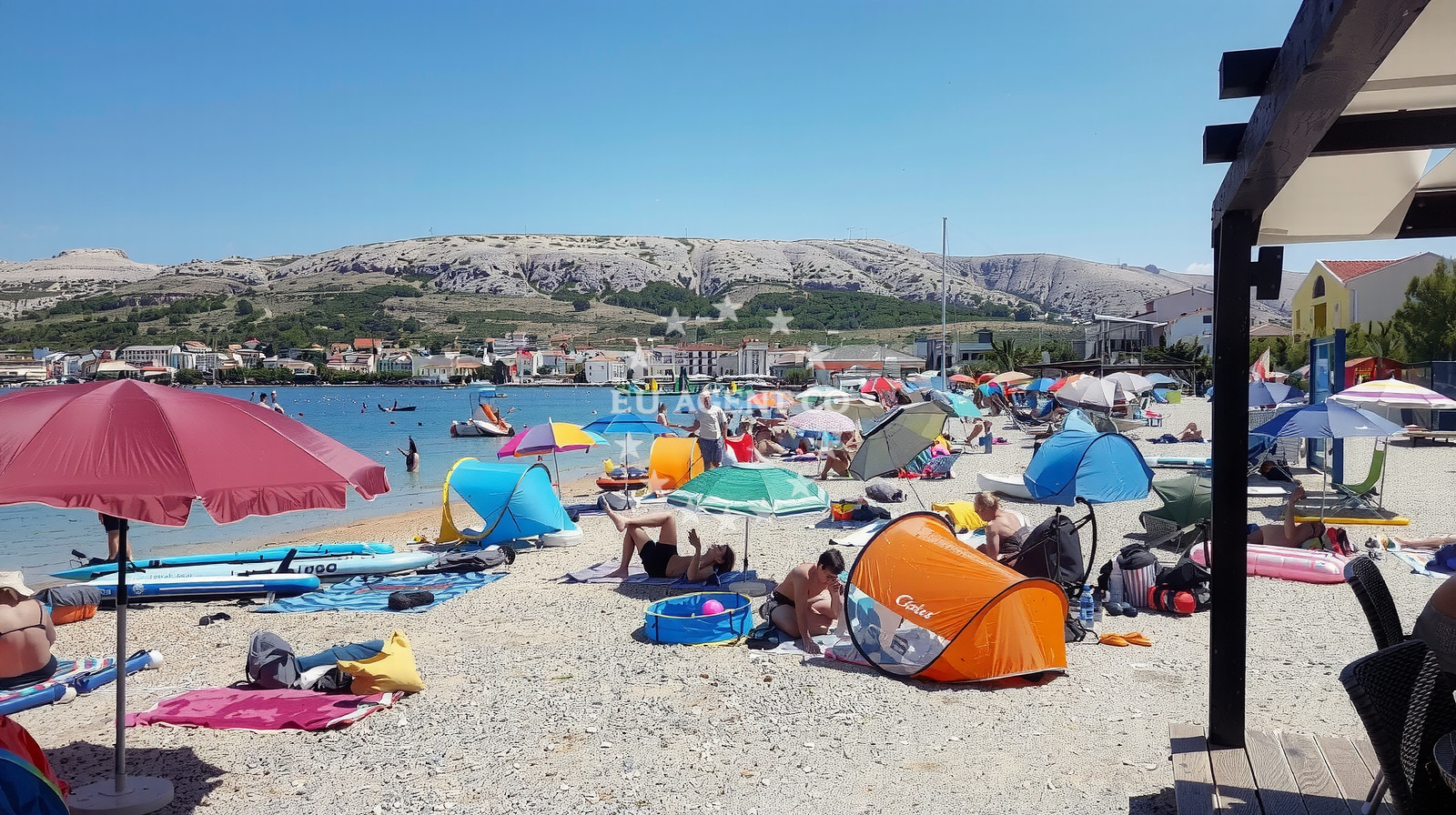 Additional view of Pag main beach in 1 Vela Ulica, Pag