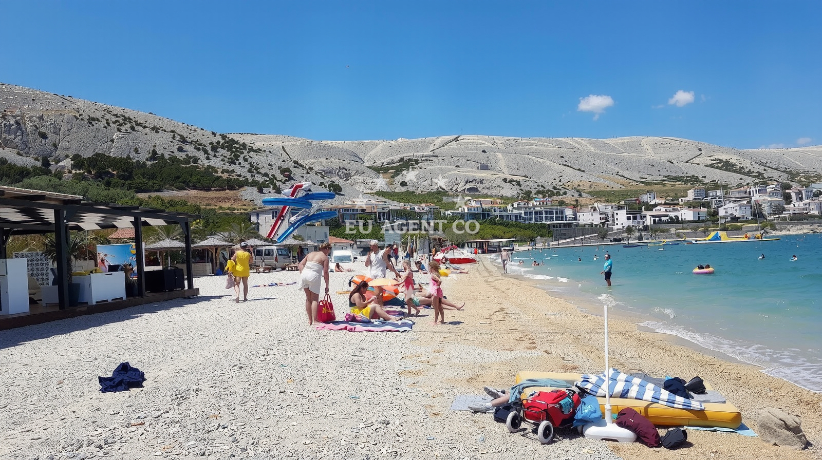 Additional view of Pag main beach in 1 Vela Ulica, Pag
