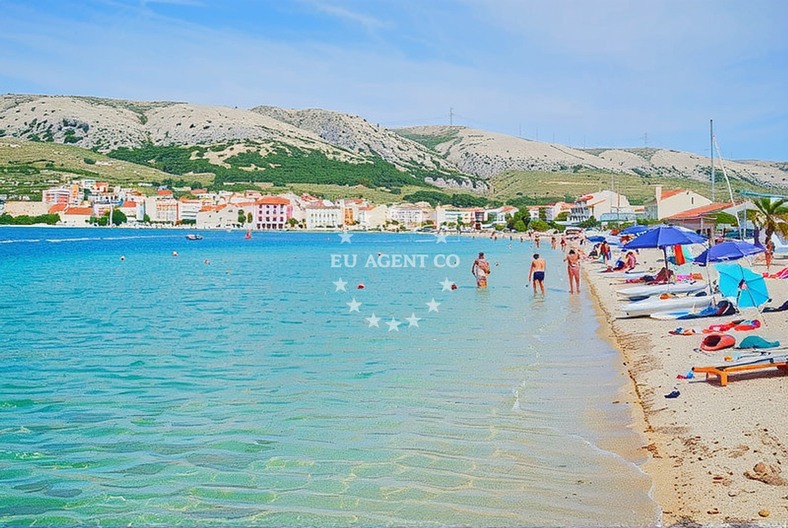 Additional view of Pag main beach in 1 Vela Ulica, Pag