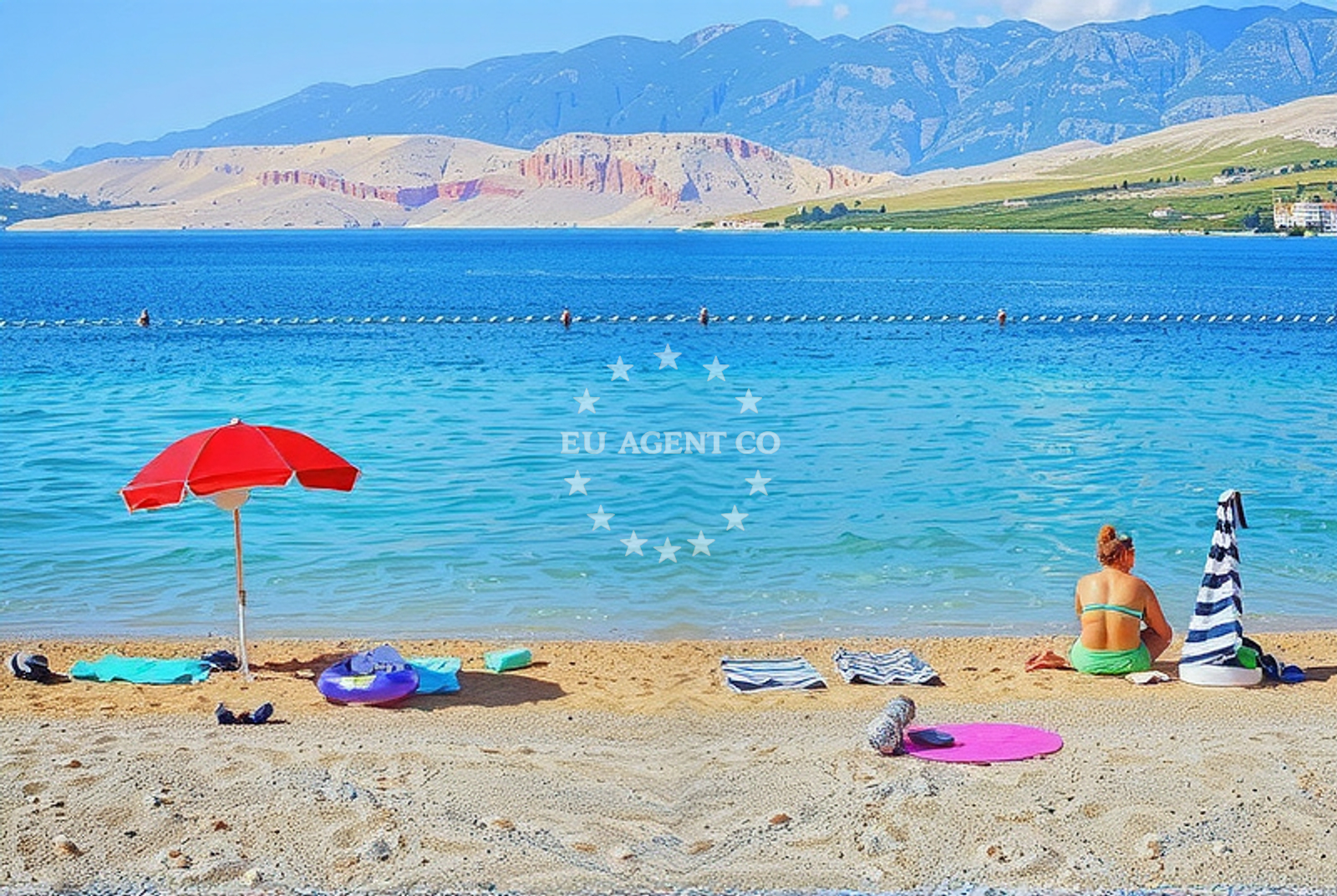 Additional view of Pag main beach in 1 Vela Ulica, Pag