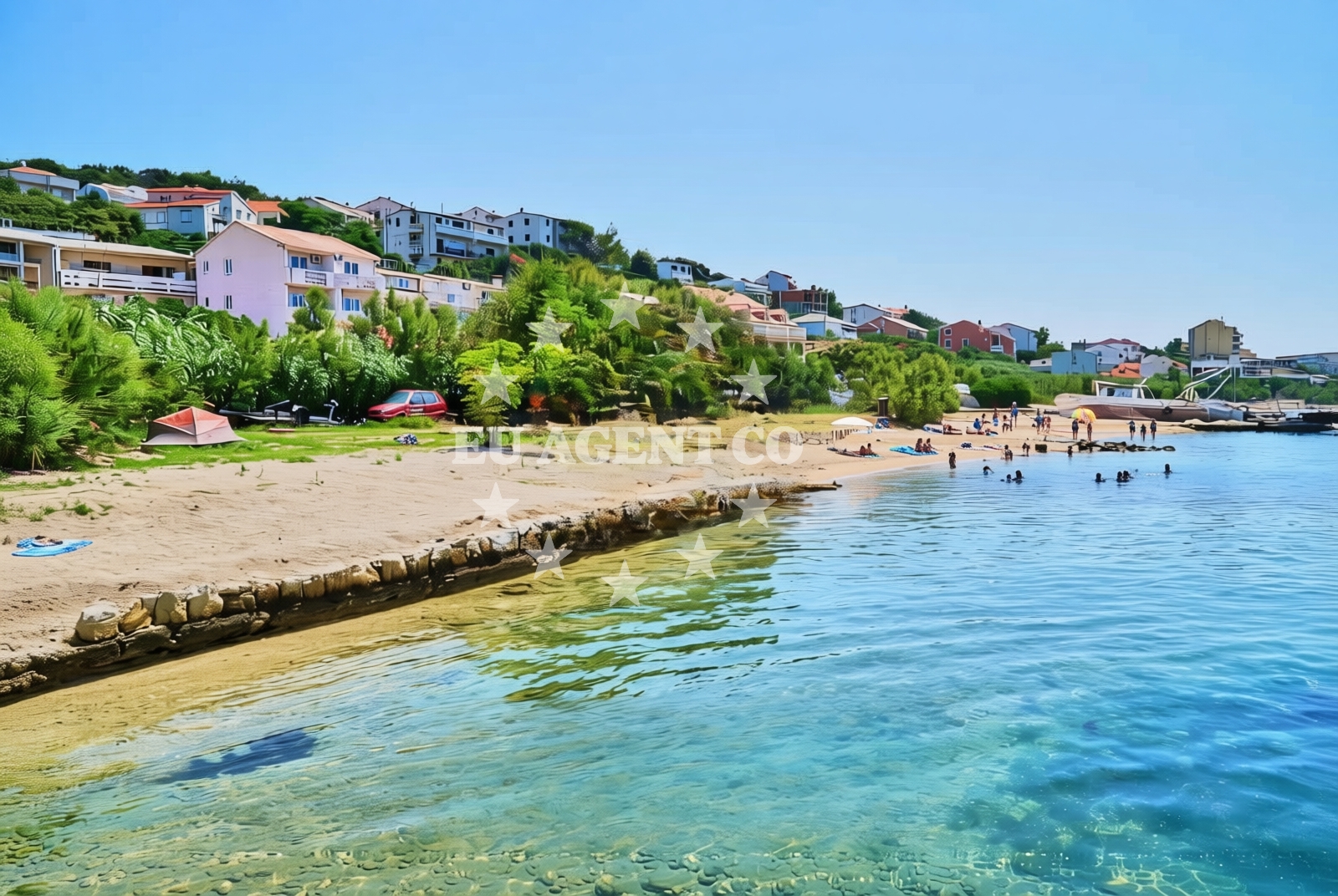 Beach facilities and surroundings at Pag (Pag): beaches and coves (16) in Pag (Pag)