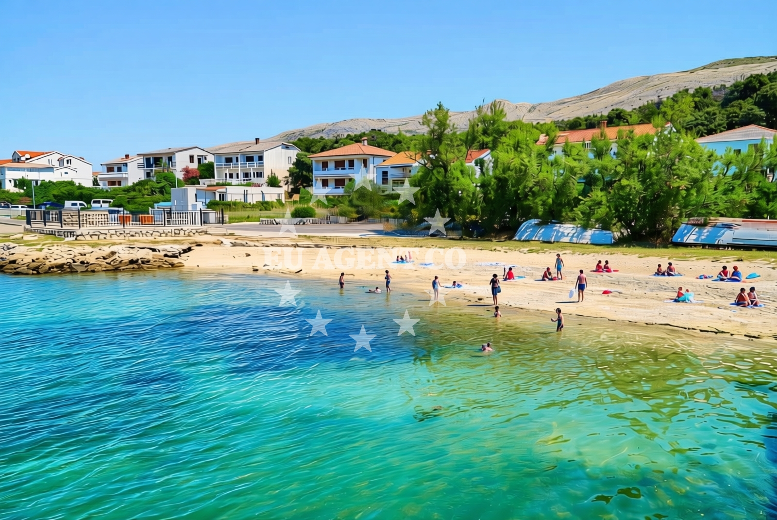 Additional view of Pag (Pag): beaches and coves (16) in Pag (Pag)
