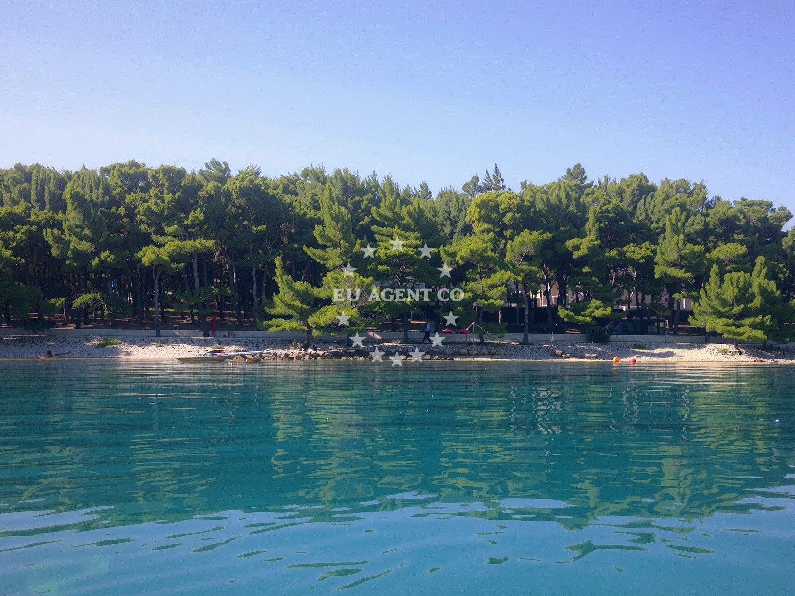 Sea and coastal view of Paklena beach in Jelsa 1015B , Jelsa