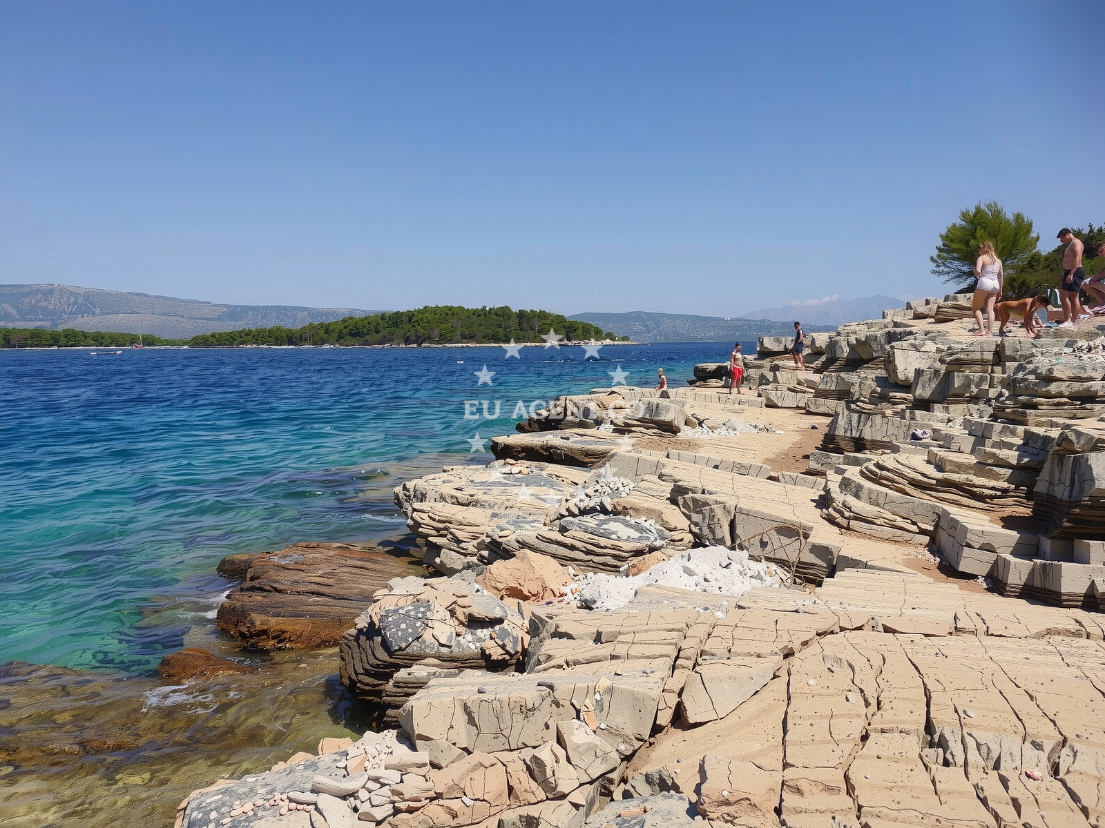 Additional view of Paklena beach in Jelsa 1015B , Jelsa