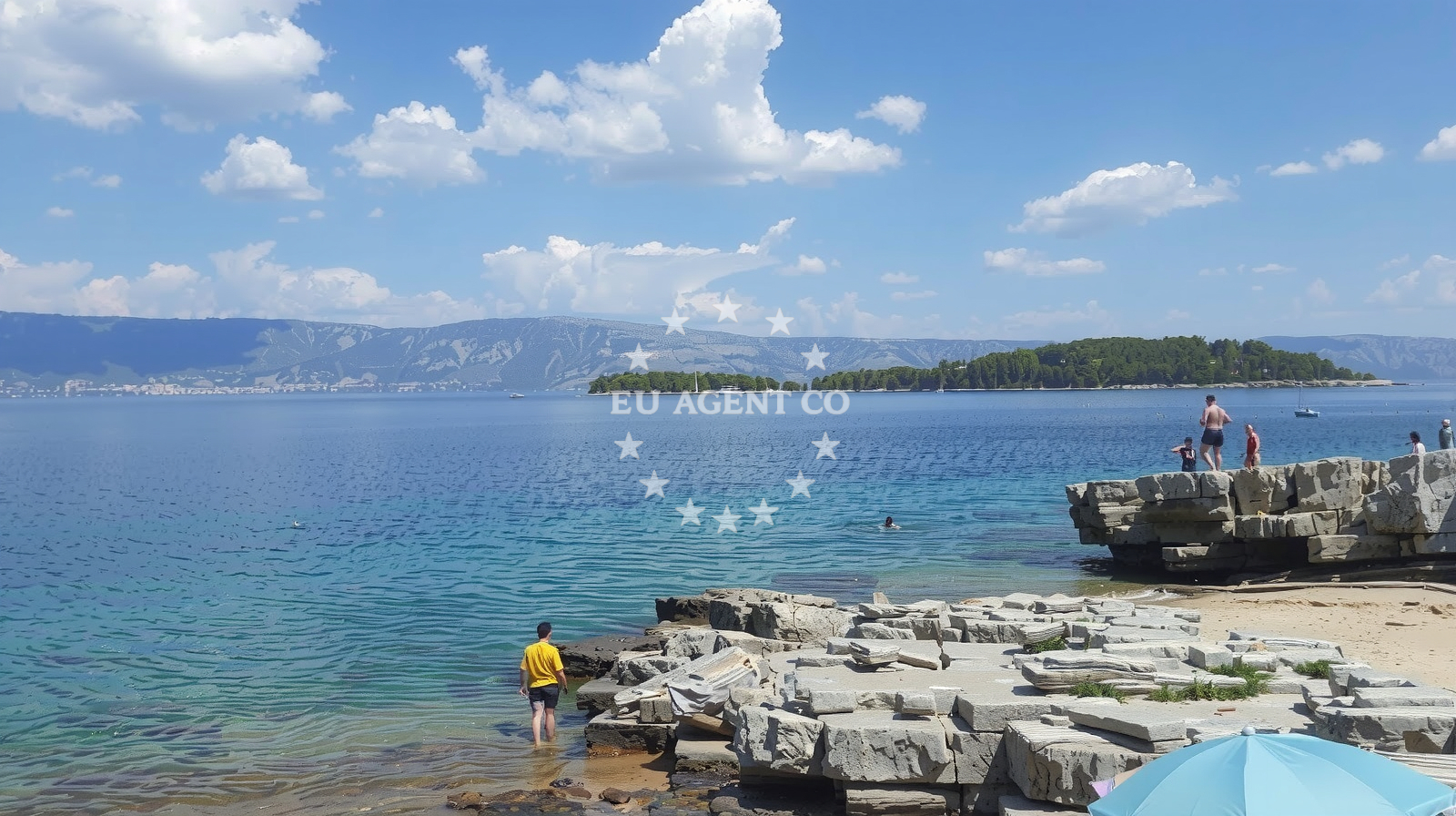 Additional view of Paklena beach in Jelsa 1015B , Jelsa