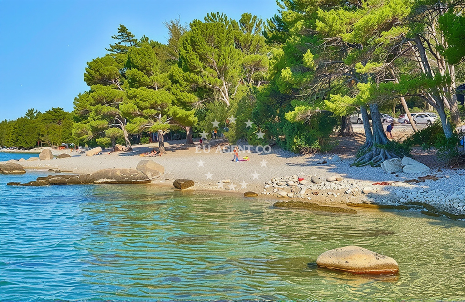 Additional view of Paklena beach in Jelsa 1015B , Jelsa
