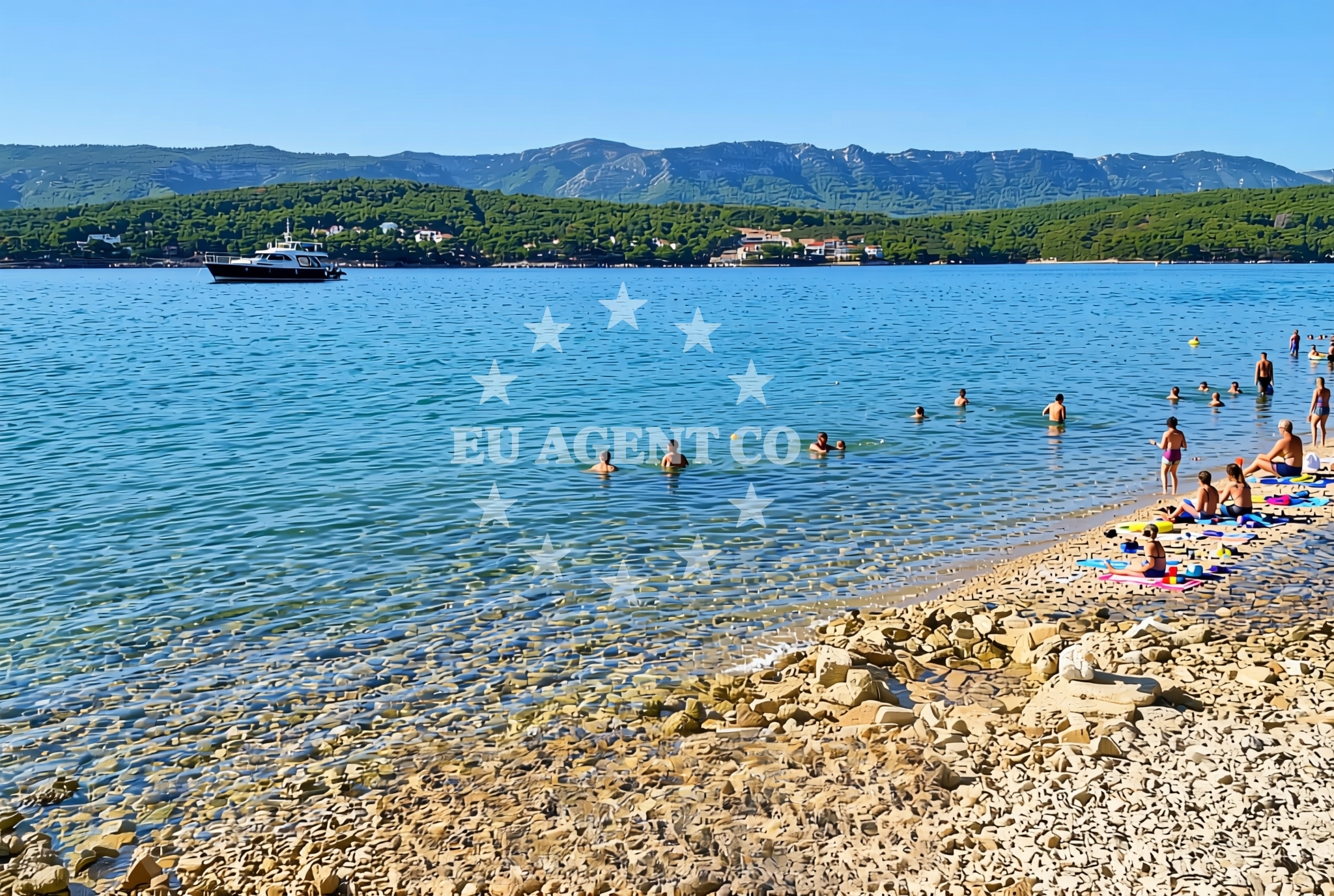 Additional view of Paklena sredina, Vrboska (Hvar) Beach in Paklena sredina