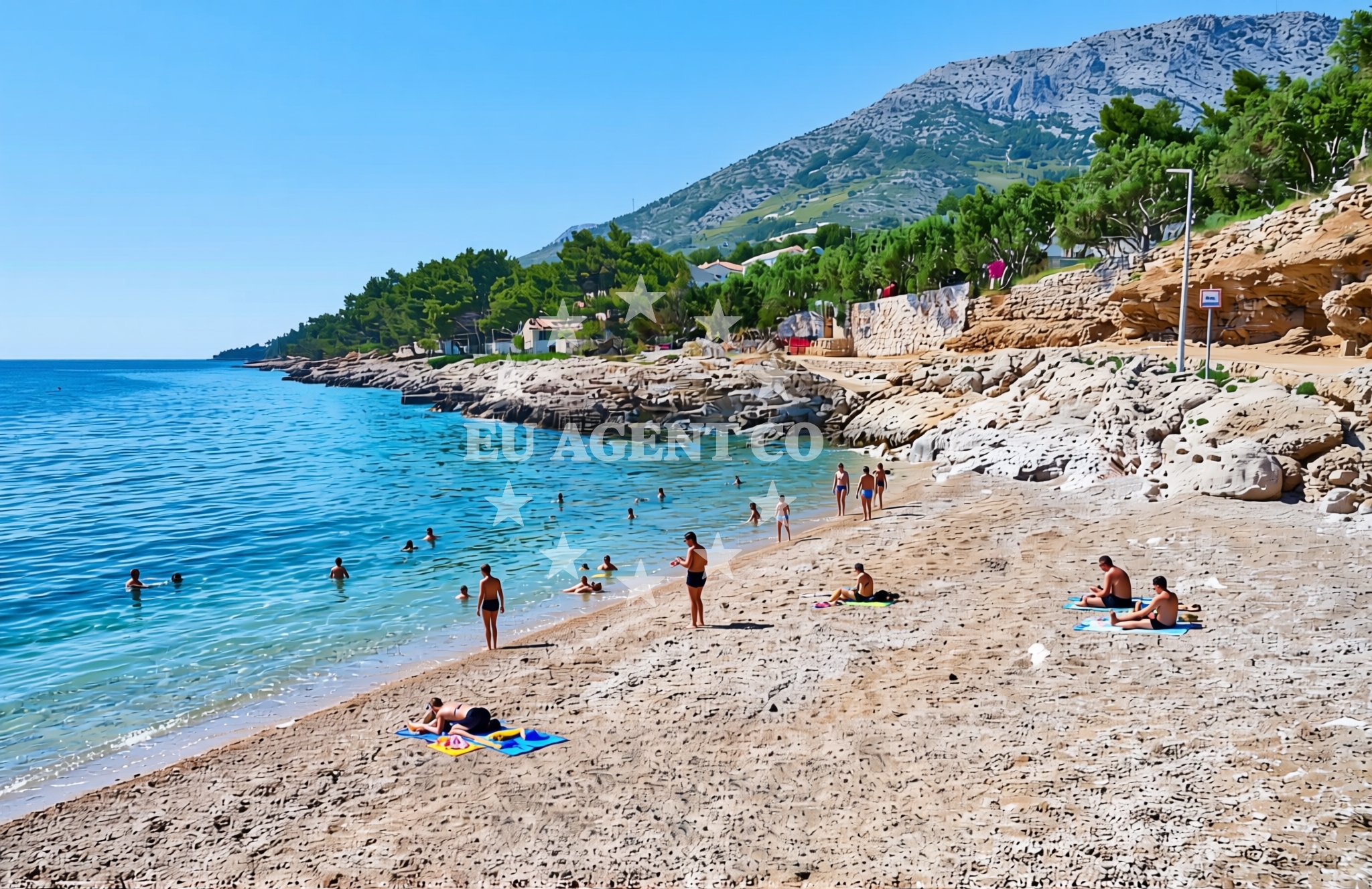Additional view of Paklina, Ivan Dolac (Hvar) Beach in Paklina