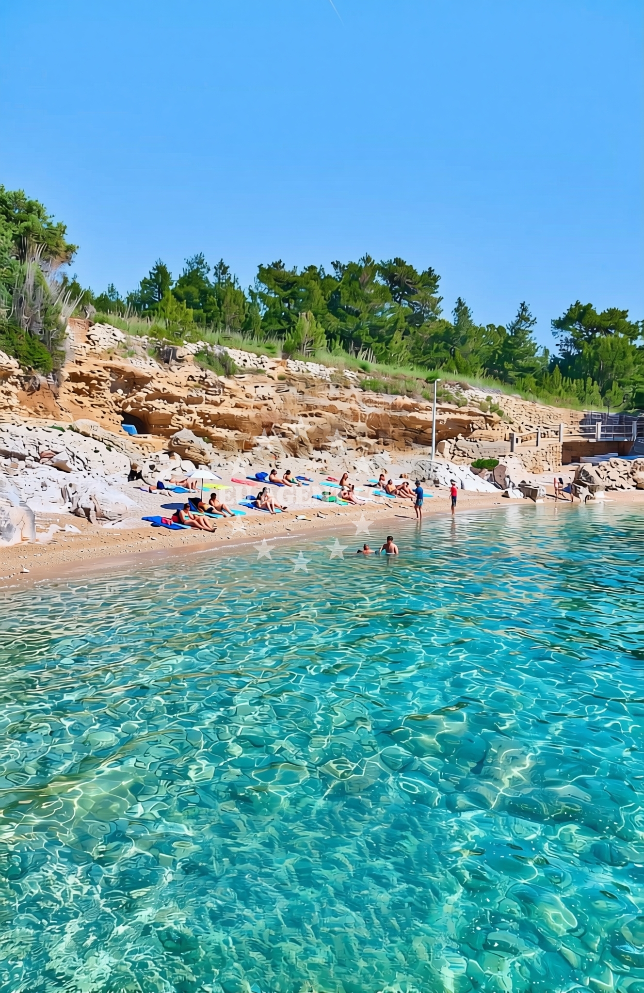 Additional view of Paklina, Ivan Dolac (Hvar) Beach in Paklina