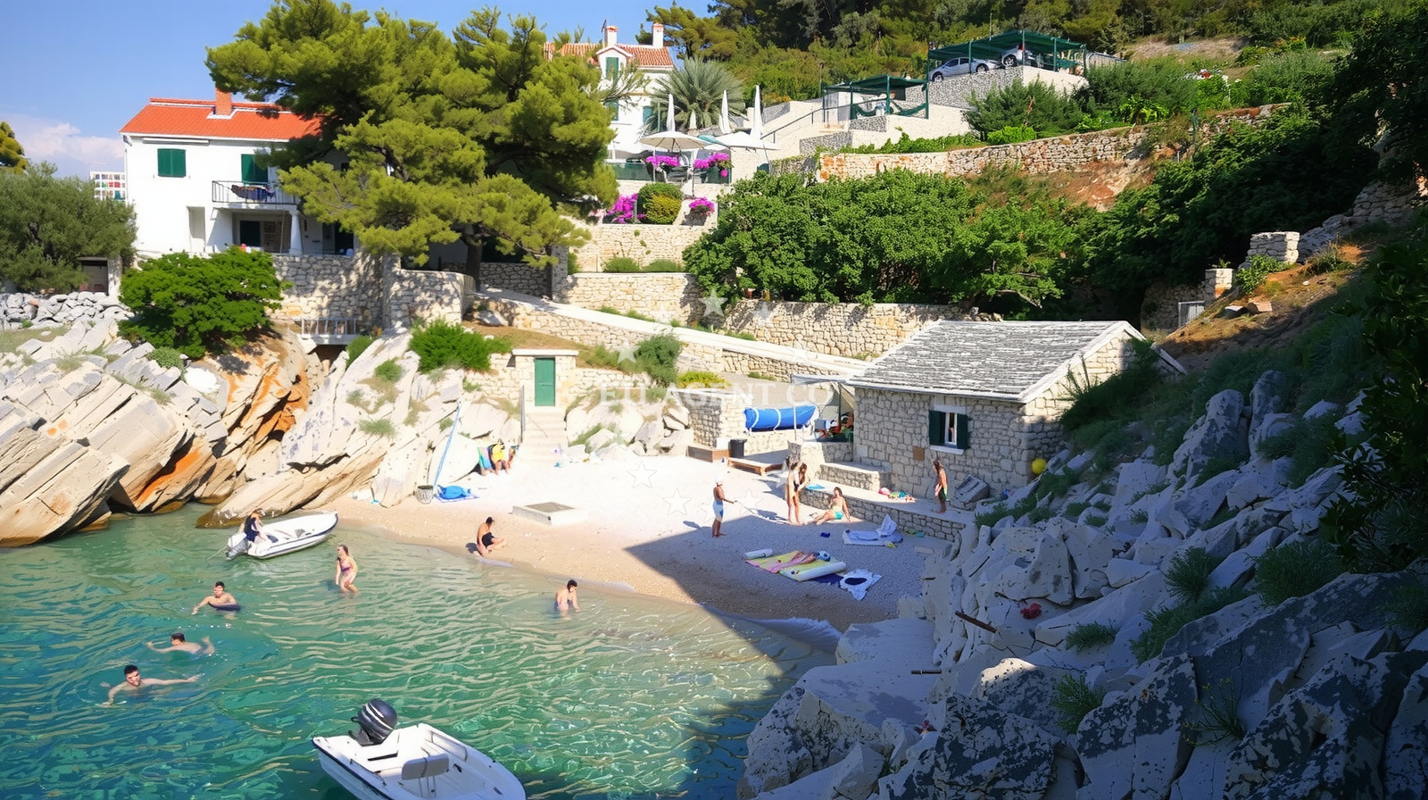 Additional view of Pakomina beach in Ulica Račevina 42/a, Bogomolje