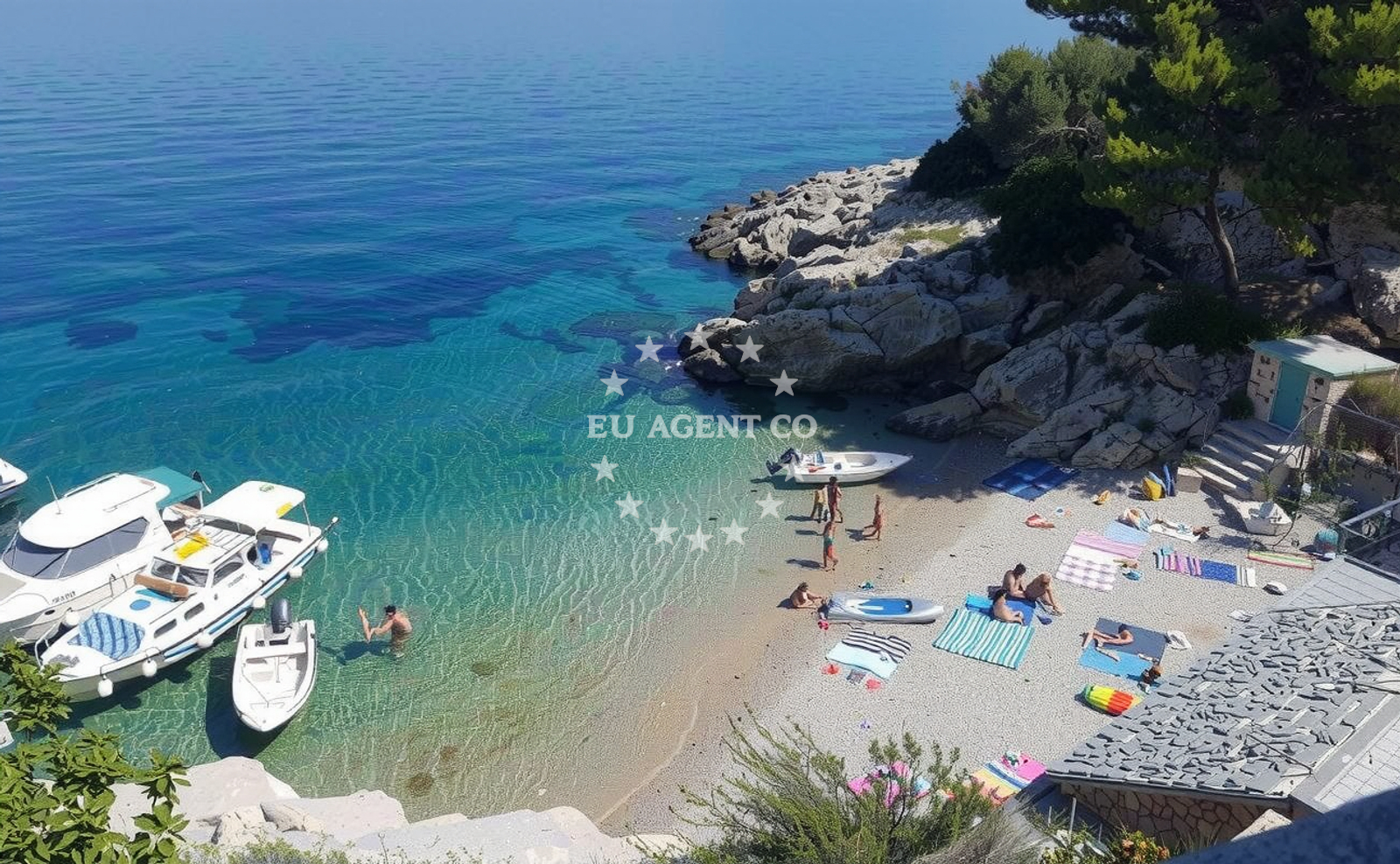 Additional view of Pakomina beach in Ulica Račevina 42/a, Bogomolje