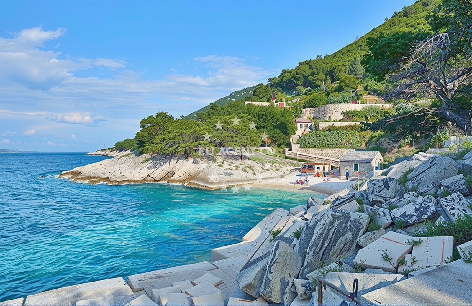 Additional view of Pakomina beach in Ulica Račevina 42/a, Bogomolje