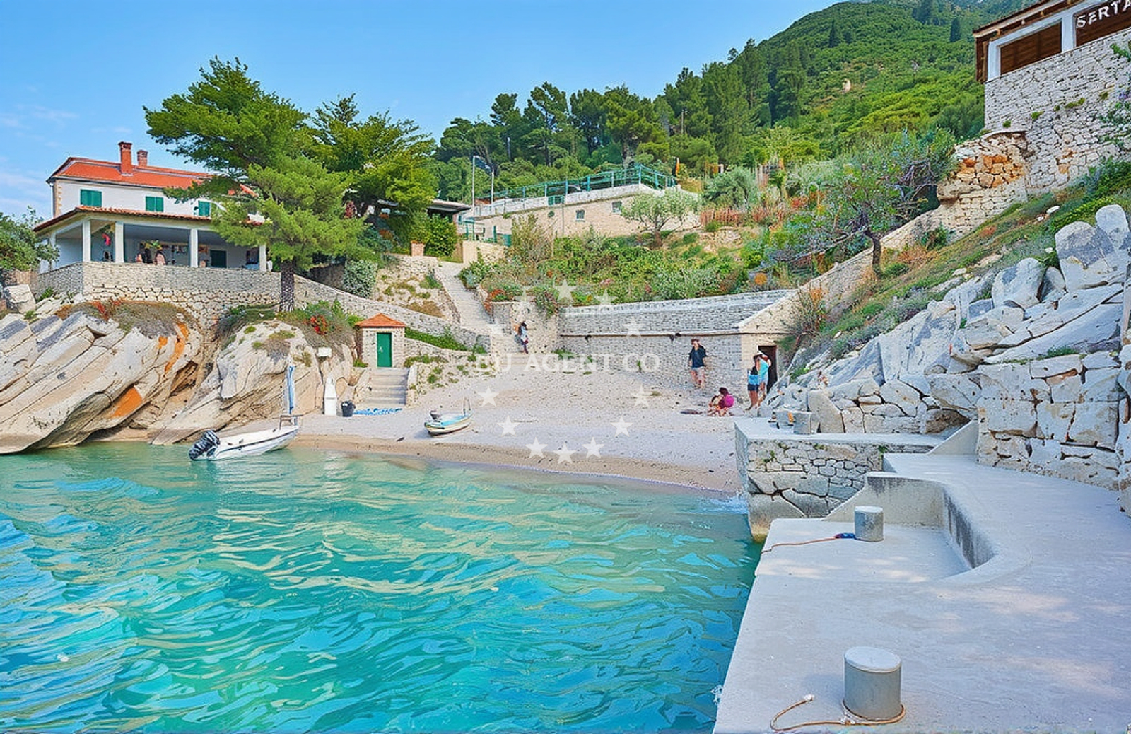 Additional view of Pakomina beach in Ulica Račevina 42/a, Bogomolje
