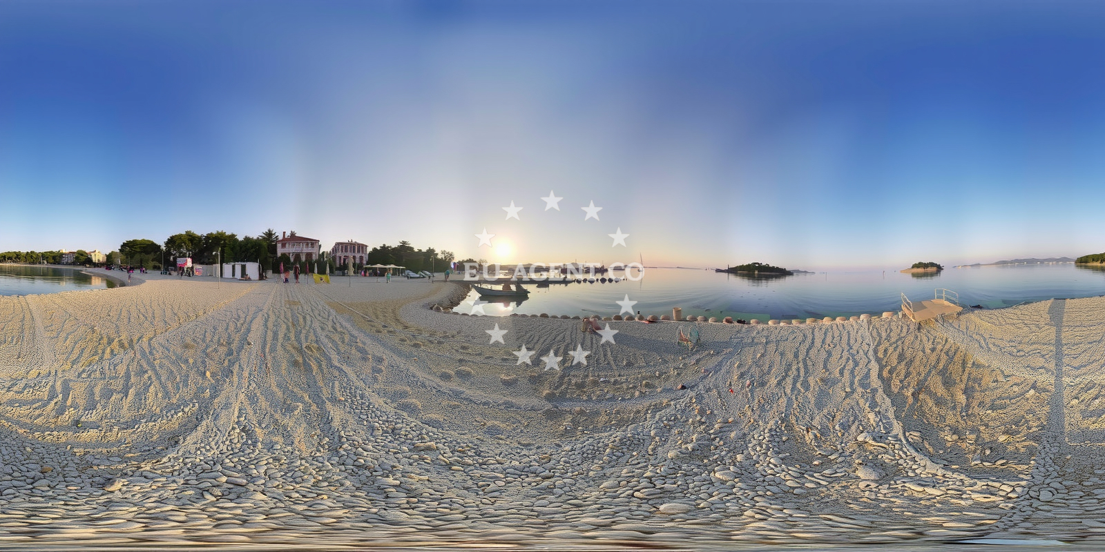 Additional view of Pakostane beach in 76 Ulica kraljice Jelene, Pakoštane
