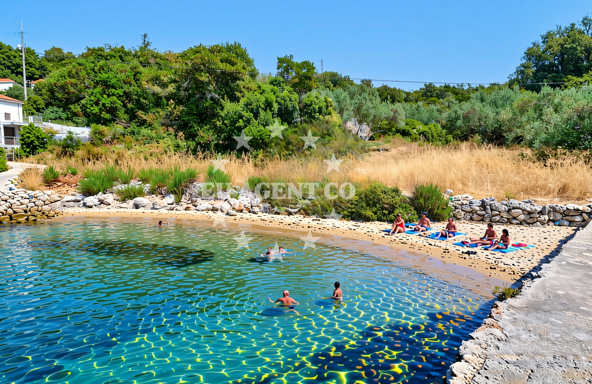 Additional view of Paladinica, Rava (Rava) Beach in Paladinica