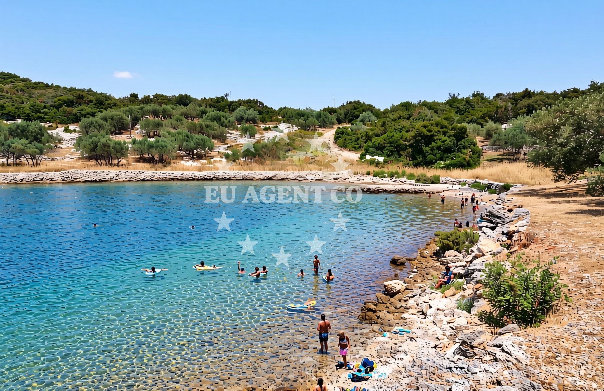 Additional view of Paladinica, Rava (Rava) Beach in Paladinica