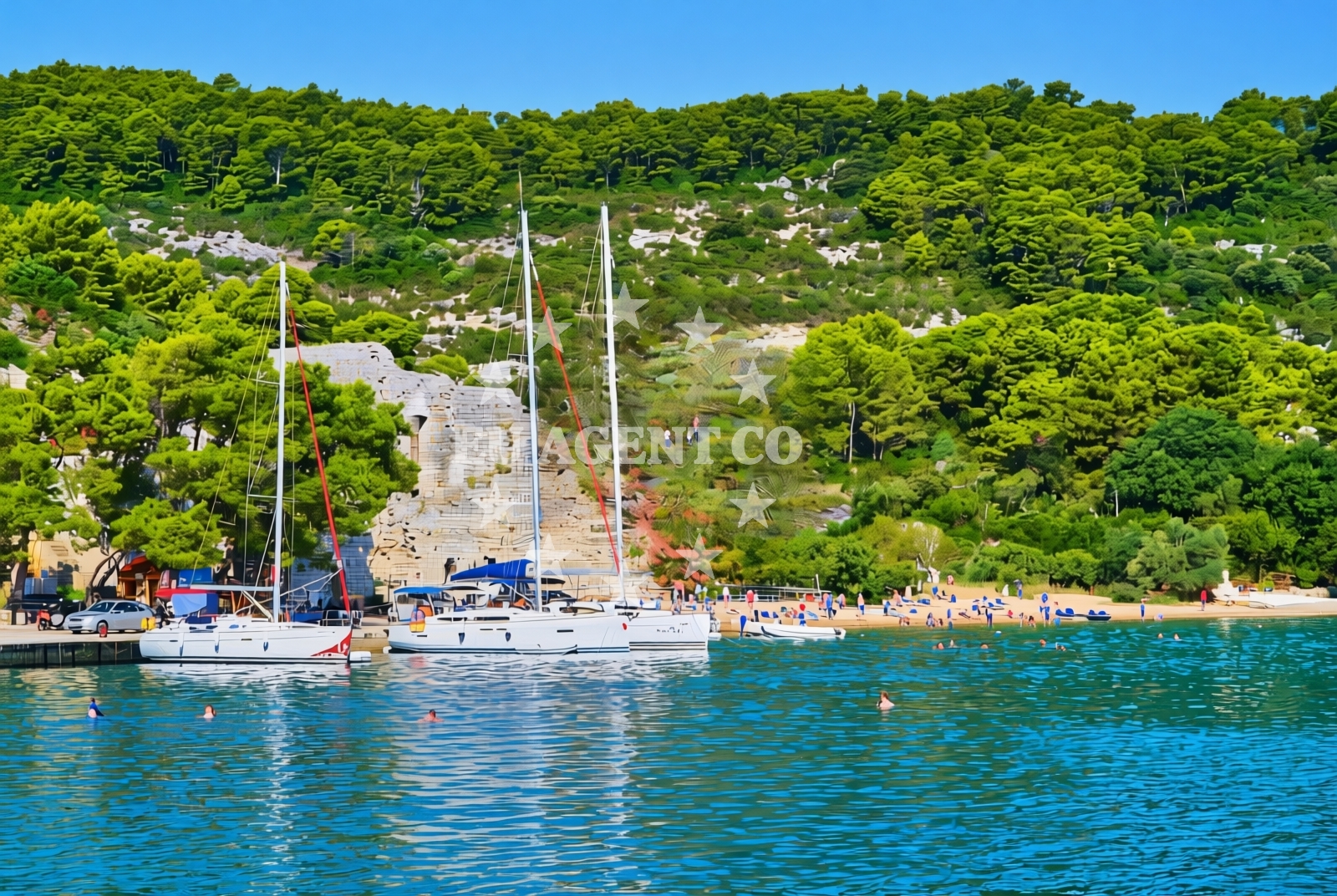 Additional view of Paljevina, Polače (Mljet) Beach in Paljevina