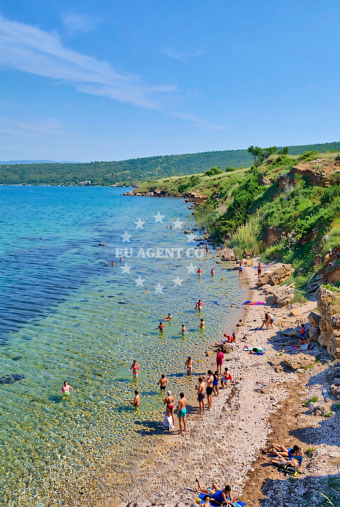 Sea and coastal view of Paljuv zapad, Paljuv Beach in Paljuv zapad