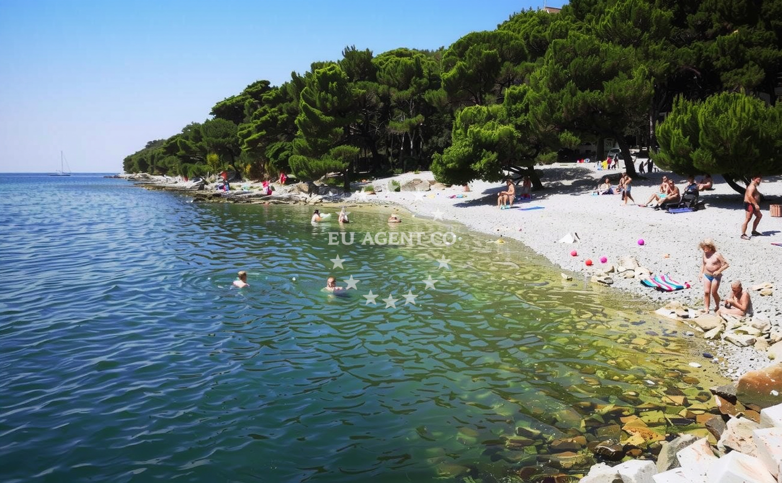 Additional view of Paltana beach in Lucefinka 6, Banjole