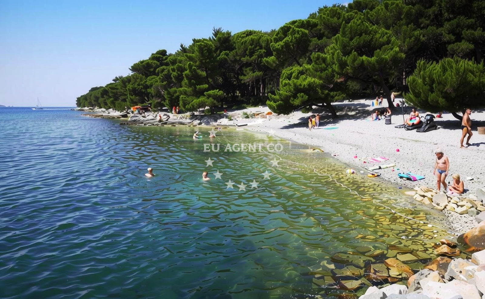 Additional view of Paltana beach in Lucefinka 6, Banjole
