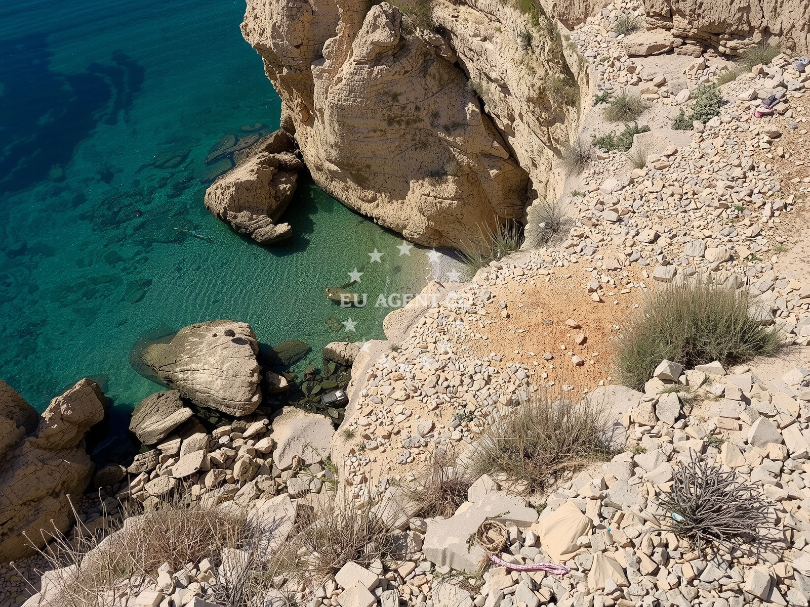 Sea and coastal view of Panko Beach in Stara Baska 14, Stara Baška