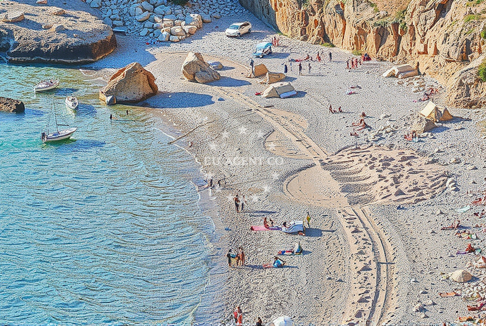 Additional view of Panko Beach in Stara Baska 14, Stara Baška