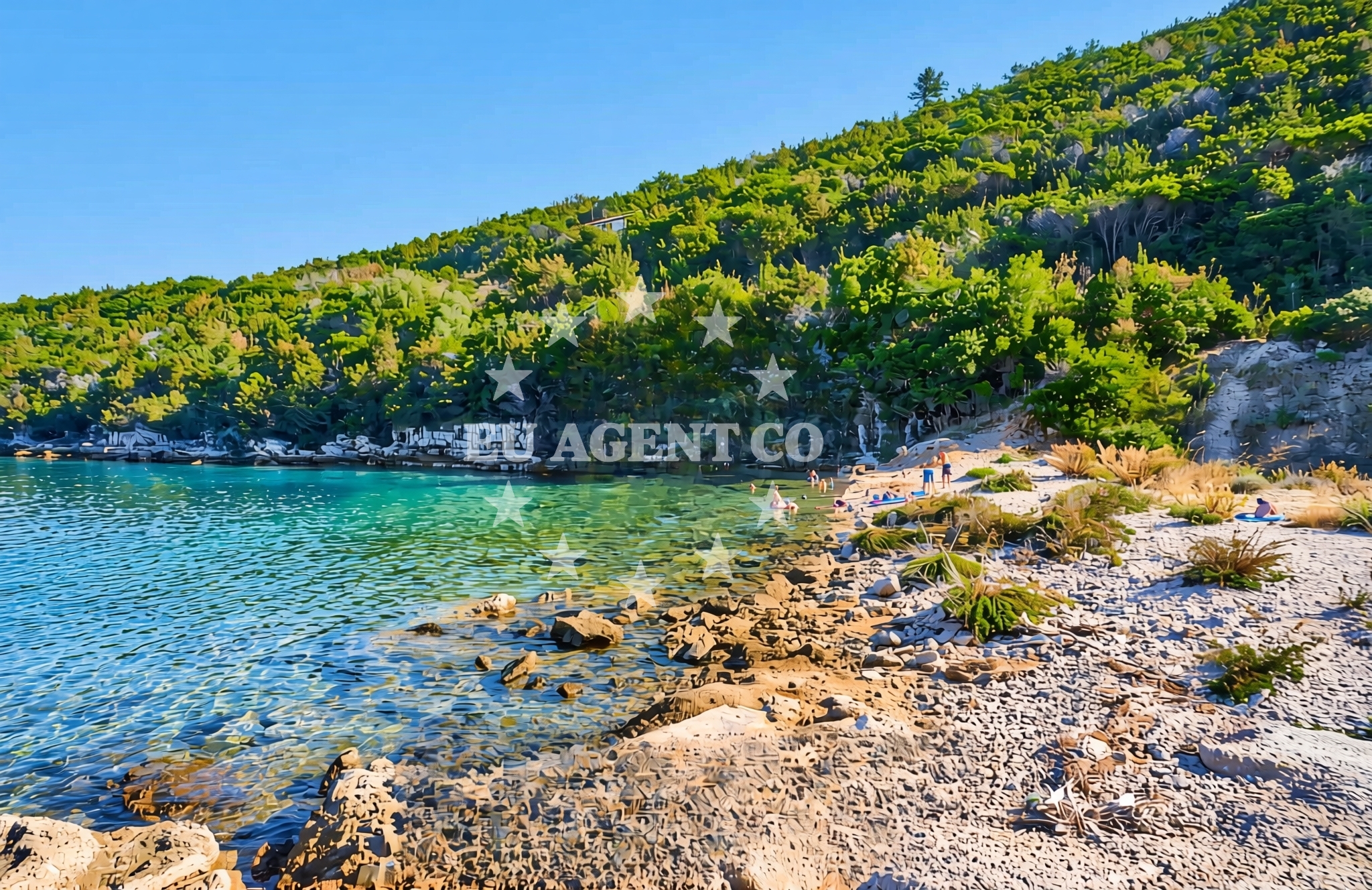 Additional view of Paprenica, Dragove (Dugi otok) Beach in Paprenica