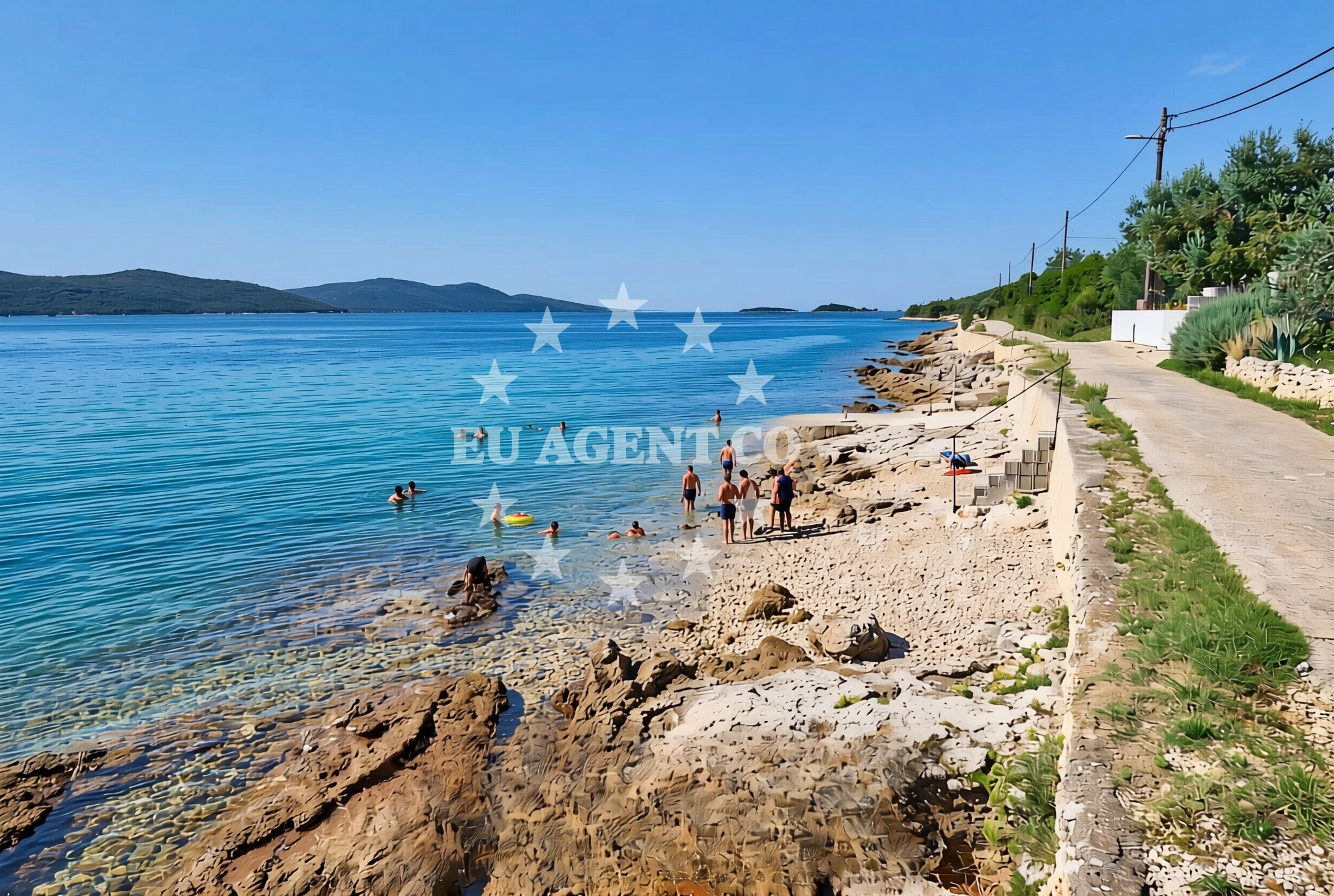 Additional view of Paračica jug, Rivanj (Rivanj) Beach in Paračica jug