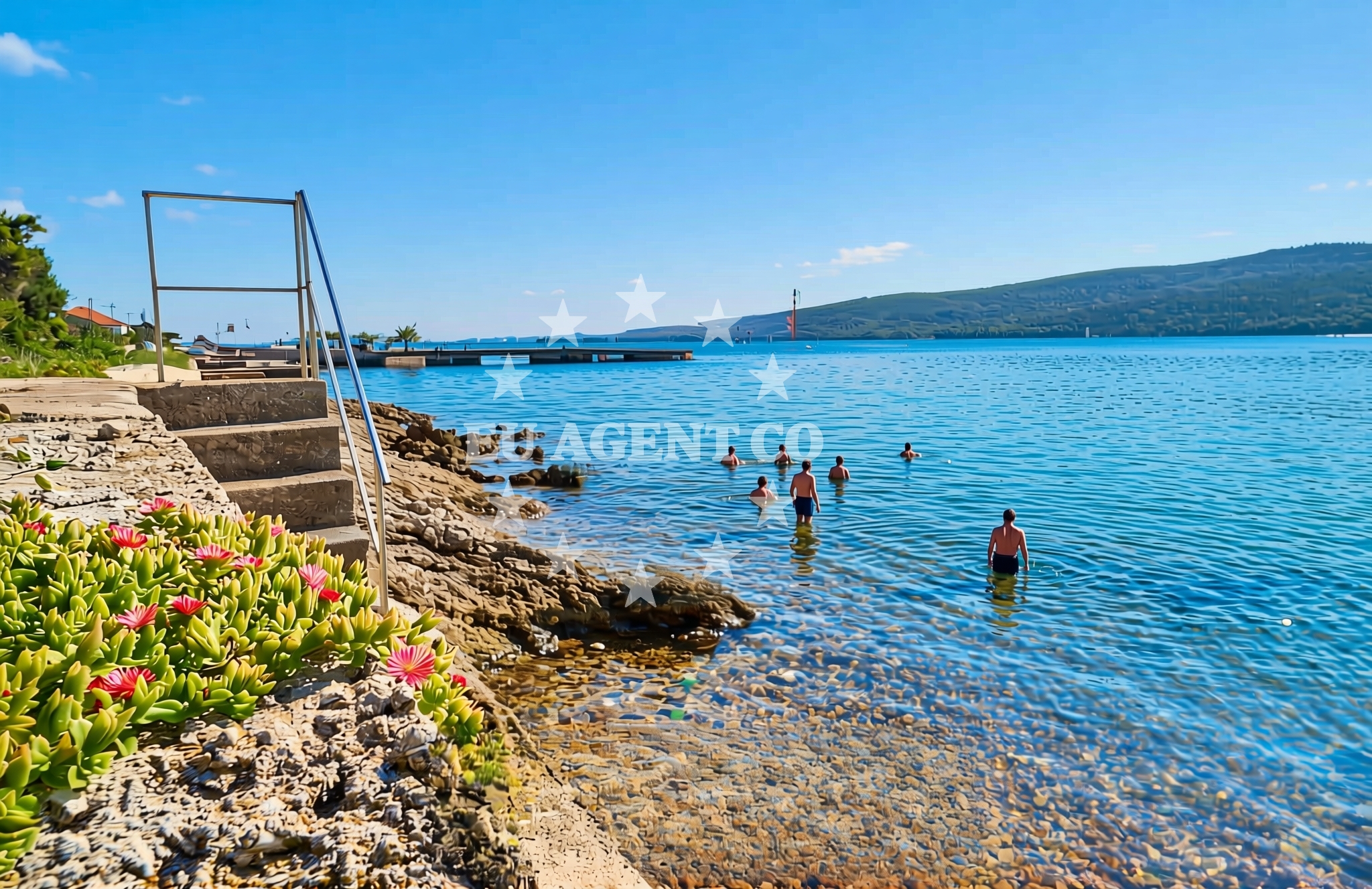 Additional view of Paračica jug, Rivanj (Rivanj) Beach in Paračica jug