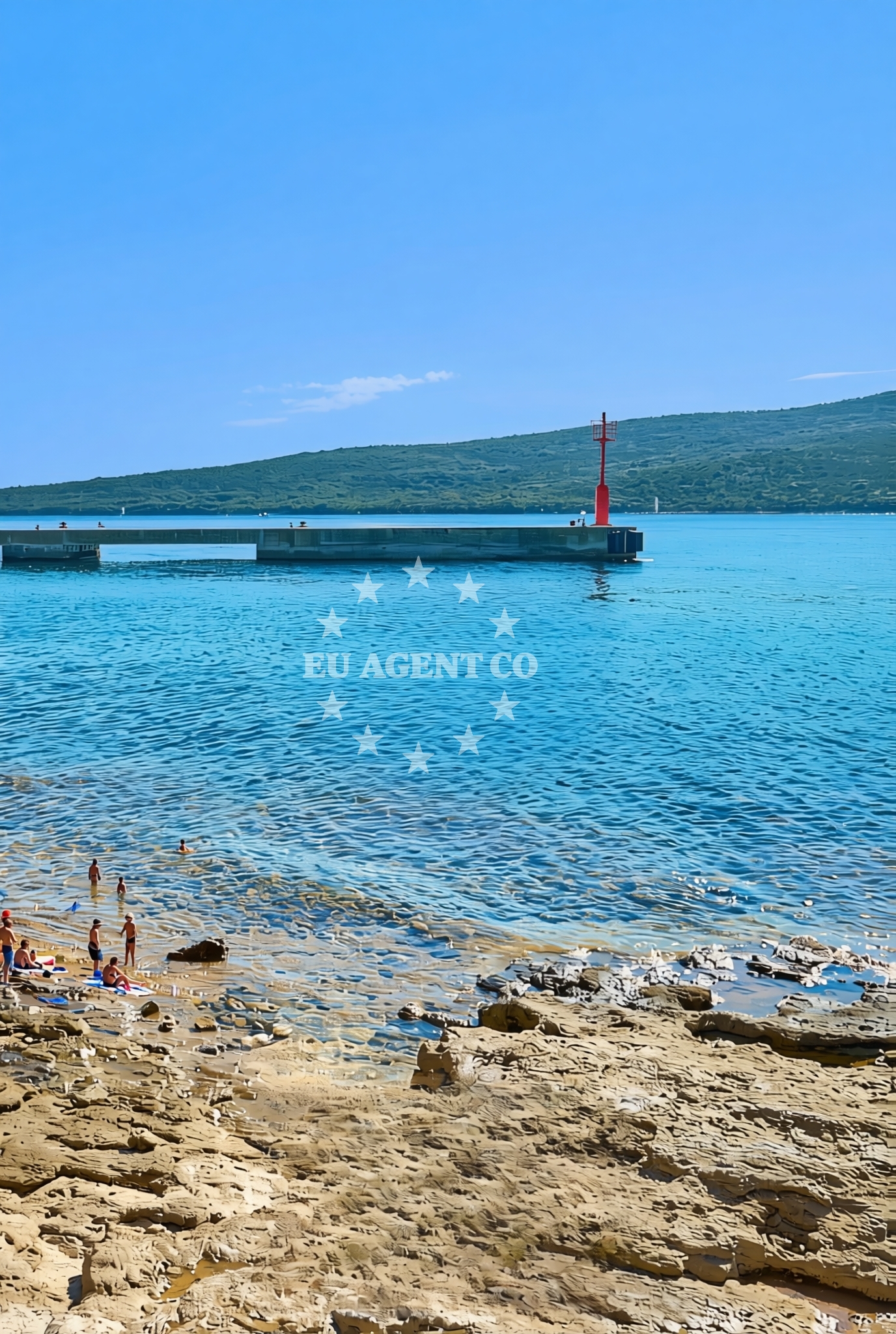 Additional view of Paračica jug, Rivanj (Rivanj) Beach in Paračica jug