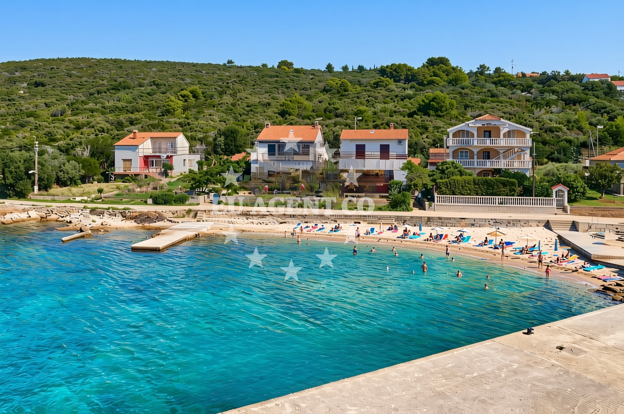 Additional view of Paračica jug, Rivanj (Rivanj) Beach in Paračica jug