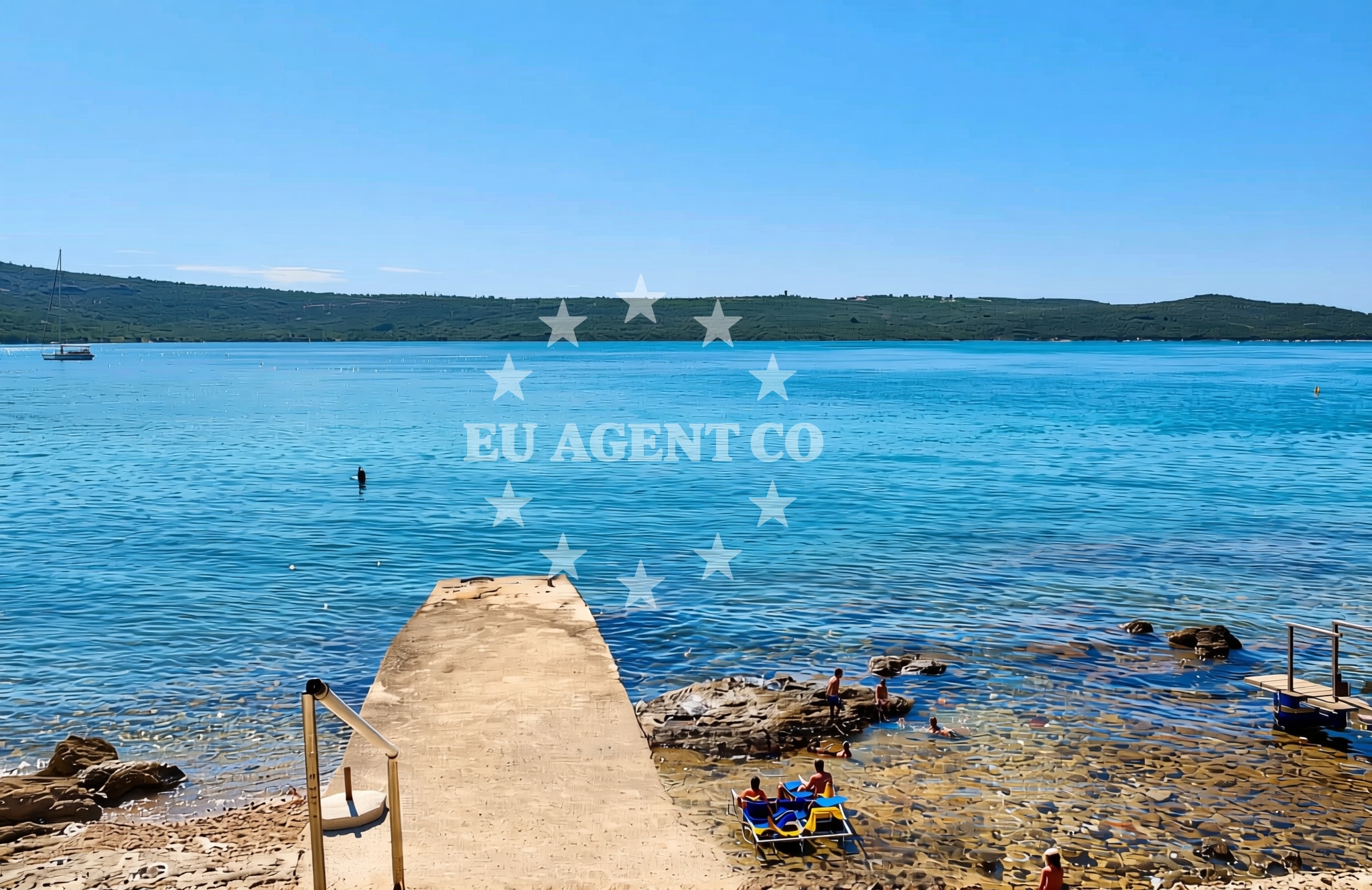 Additional view of Paračica jug, Rivanj (Rivanj) Beach in Paračica jug