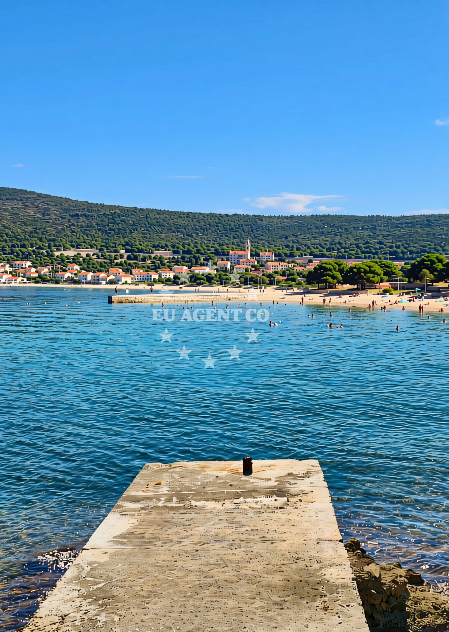 Additional view of Paračica sjever, Rivanj (Rivanj) Beach in Paračica sjever