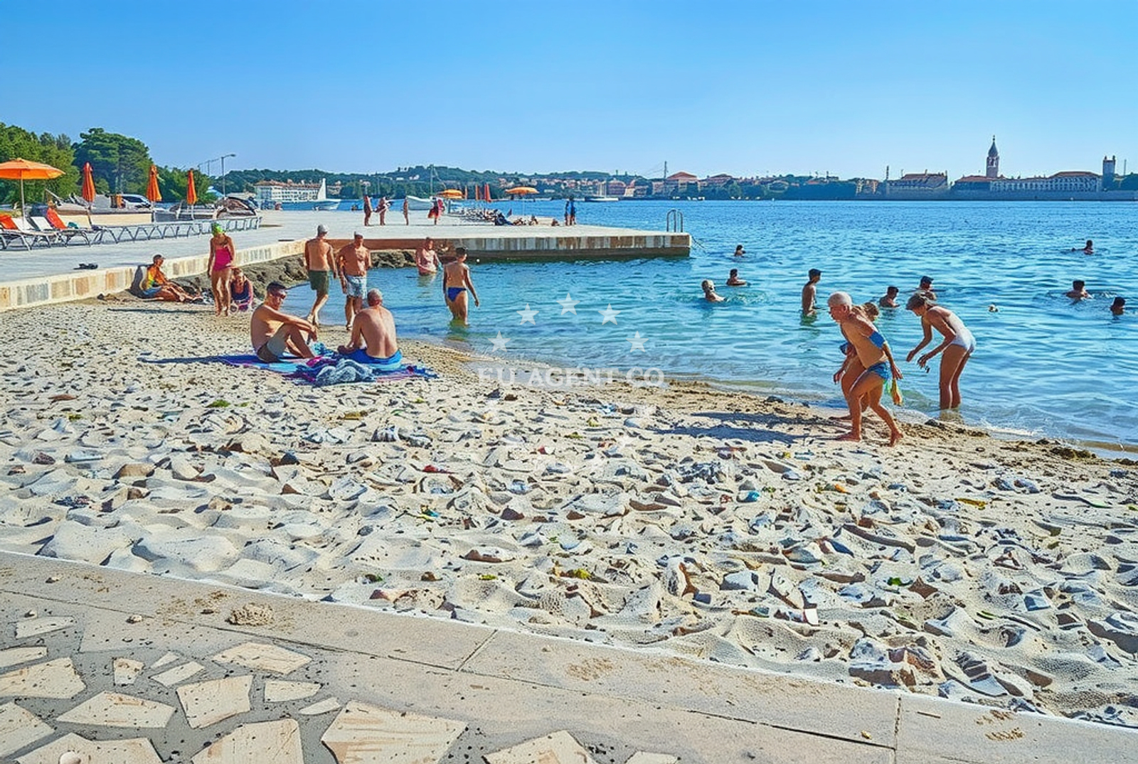 Additional view of Parentino beach